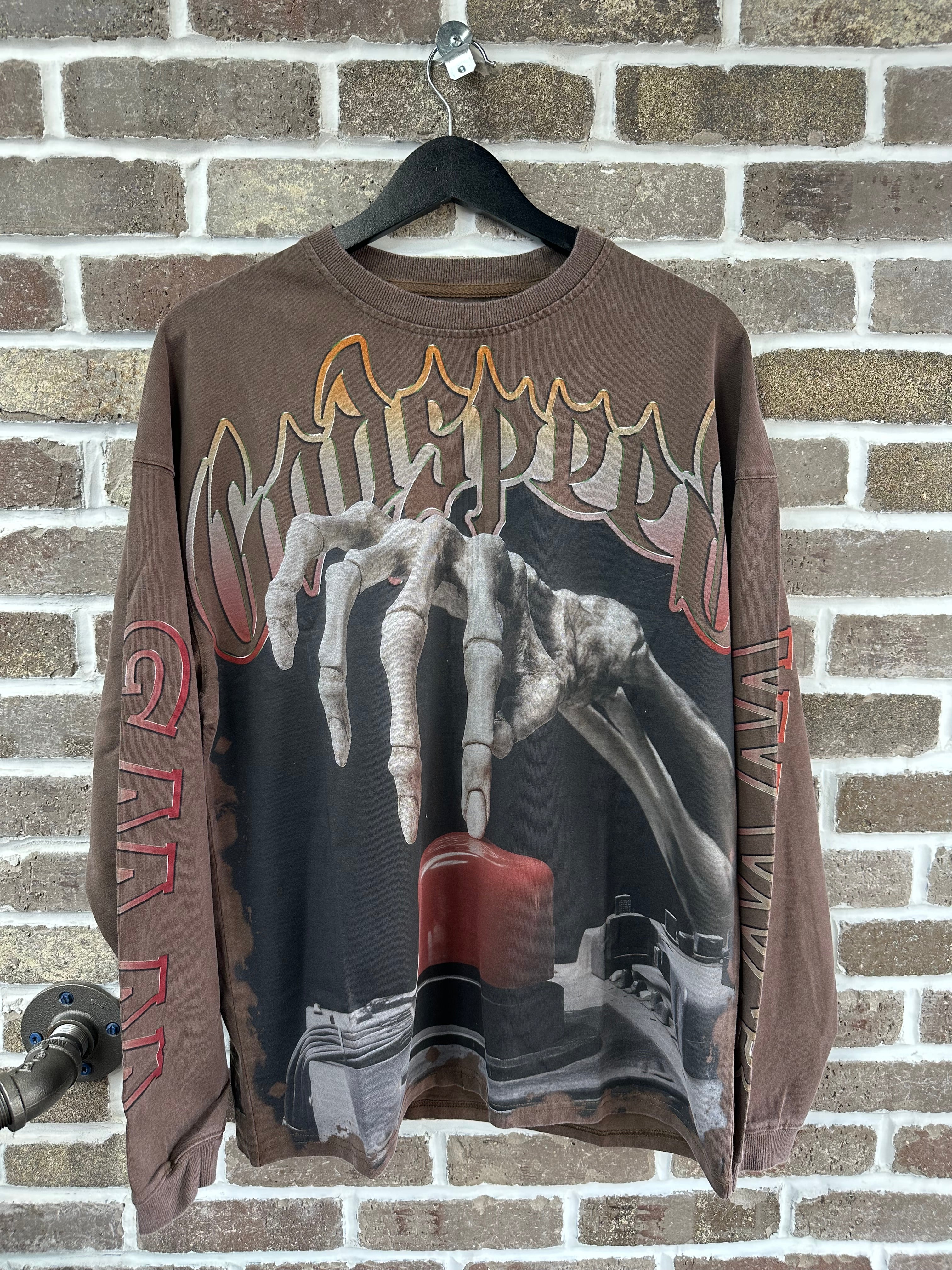 Godspeed "Code Red" Mocha Wash Longsleeve