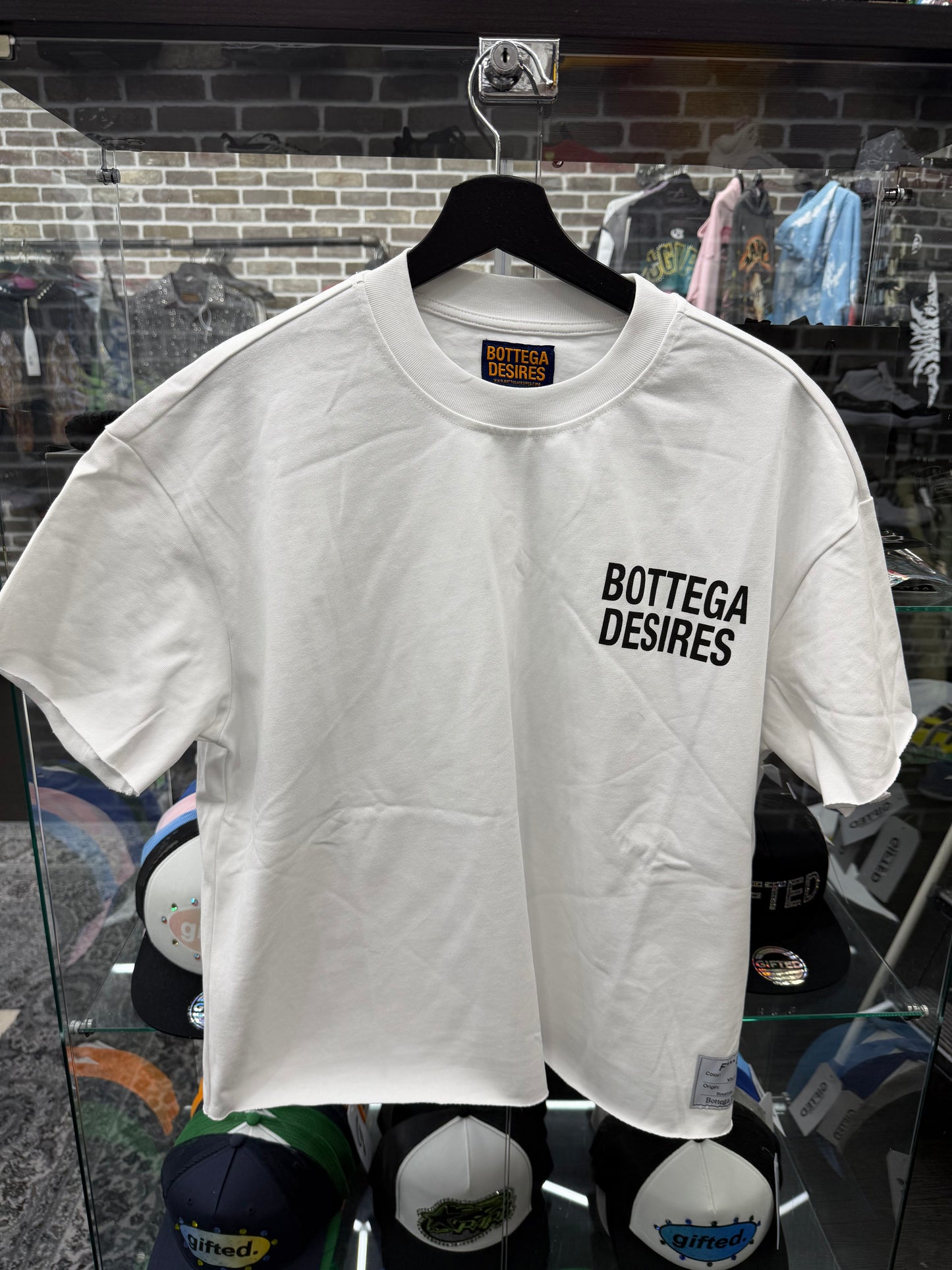 Bottega Desires Fxck Em White Tee