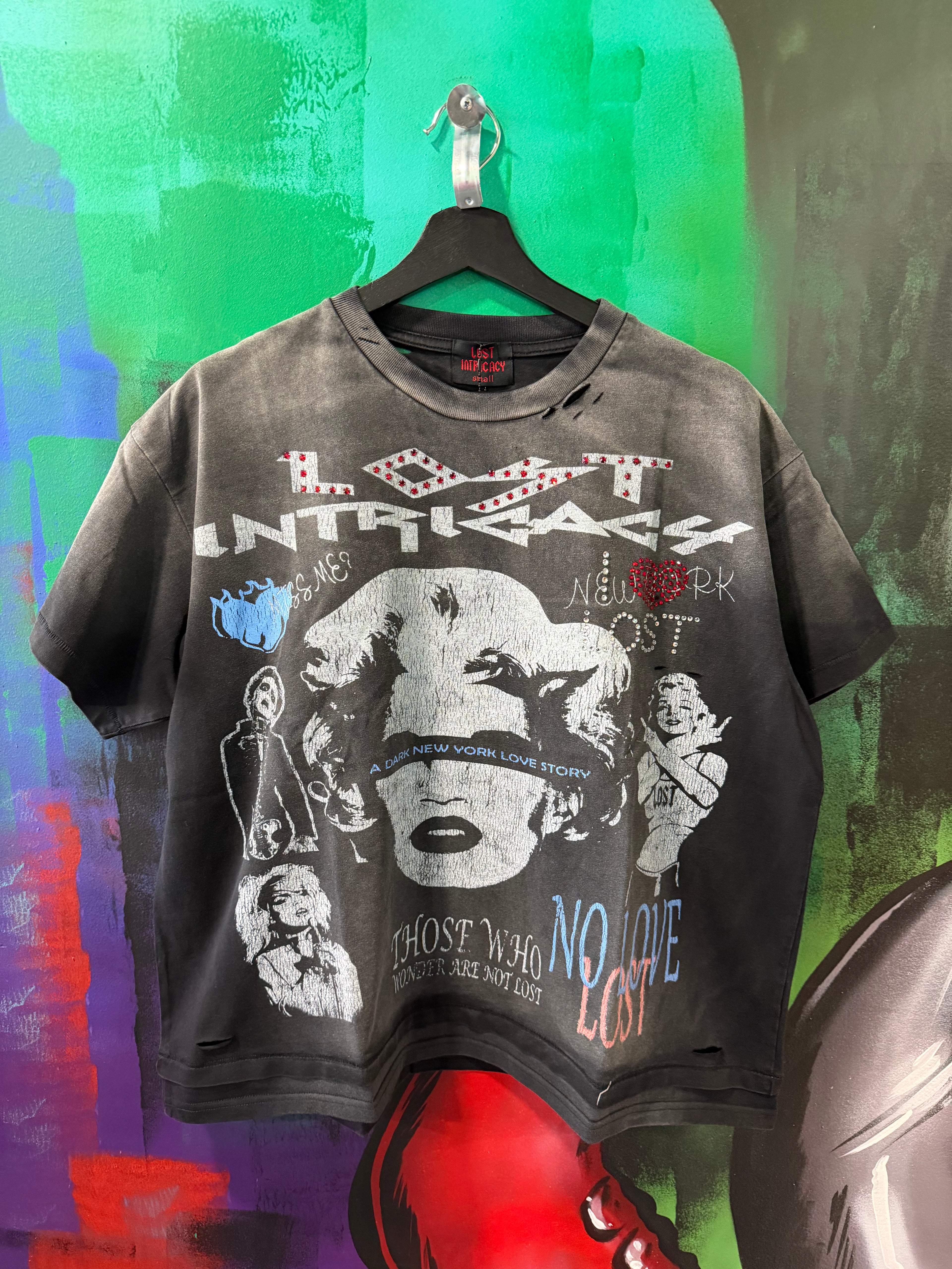 Lost Intricacy Love Lost Black Tee