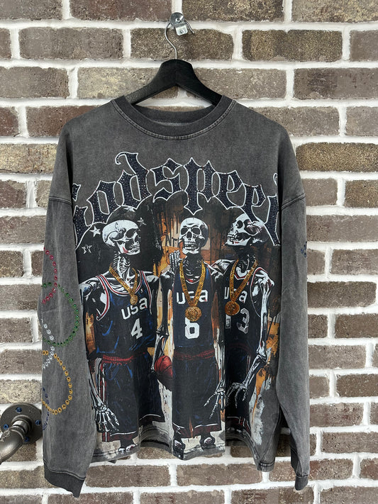 Godspeed "Dream Team 24"VVS Black Wash Tee