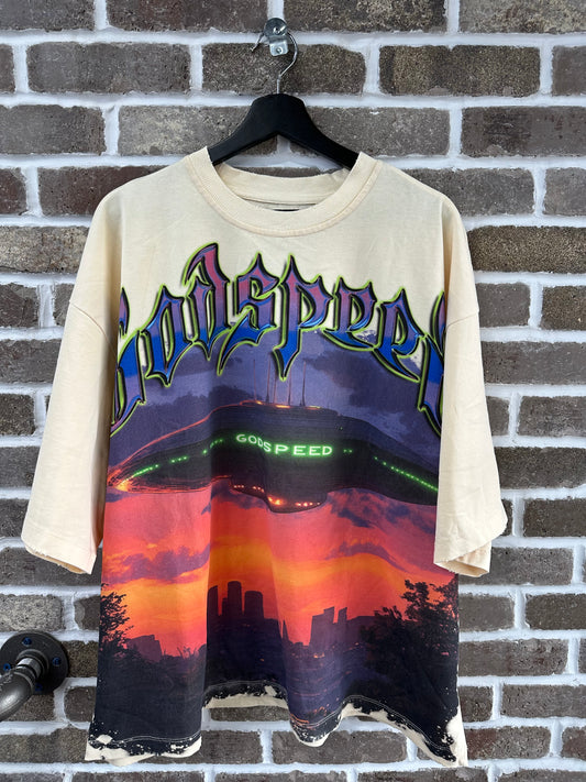 Godspeed U.A.P Bone Tee