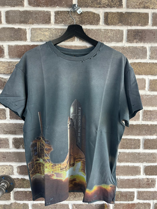 Birth Of Royal Child Rocket Gray Tee