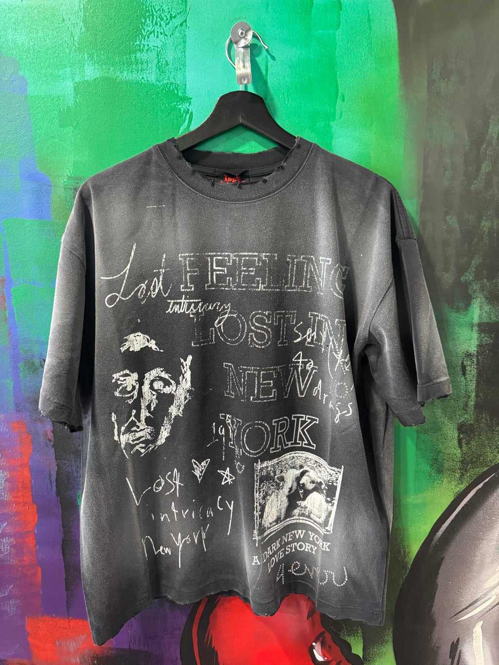 Lost Intricacy Brain Rot Black Tee
