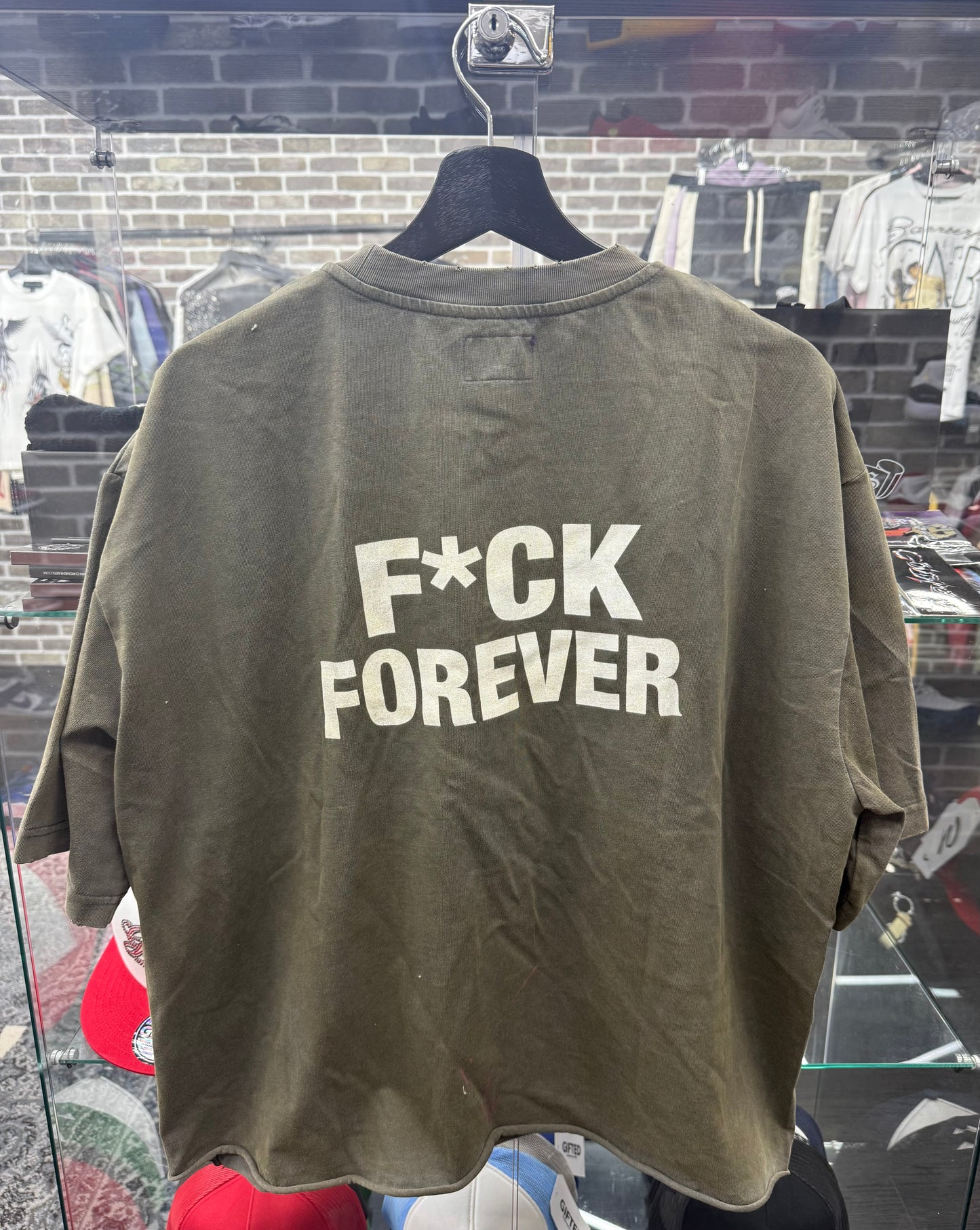 Bottega Desires Sex Sells Gray Tee