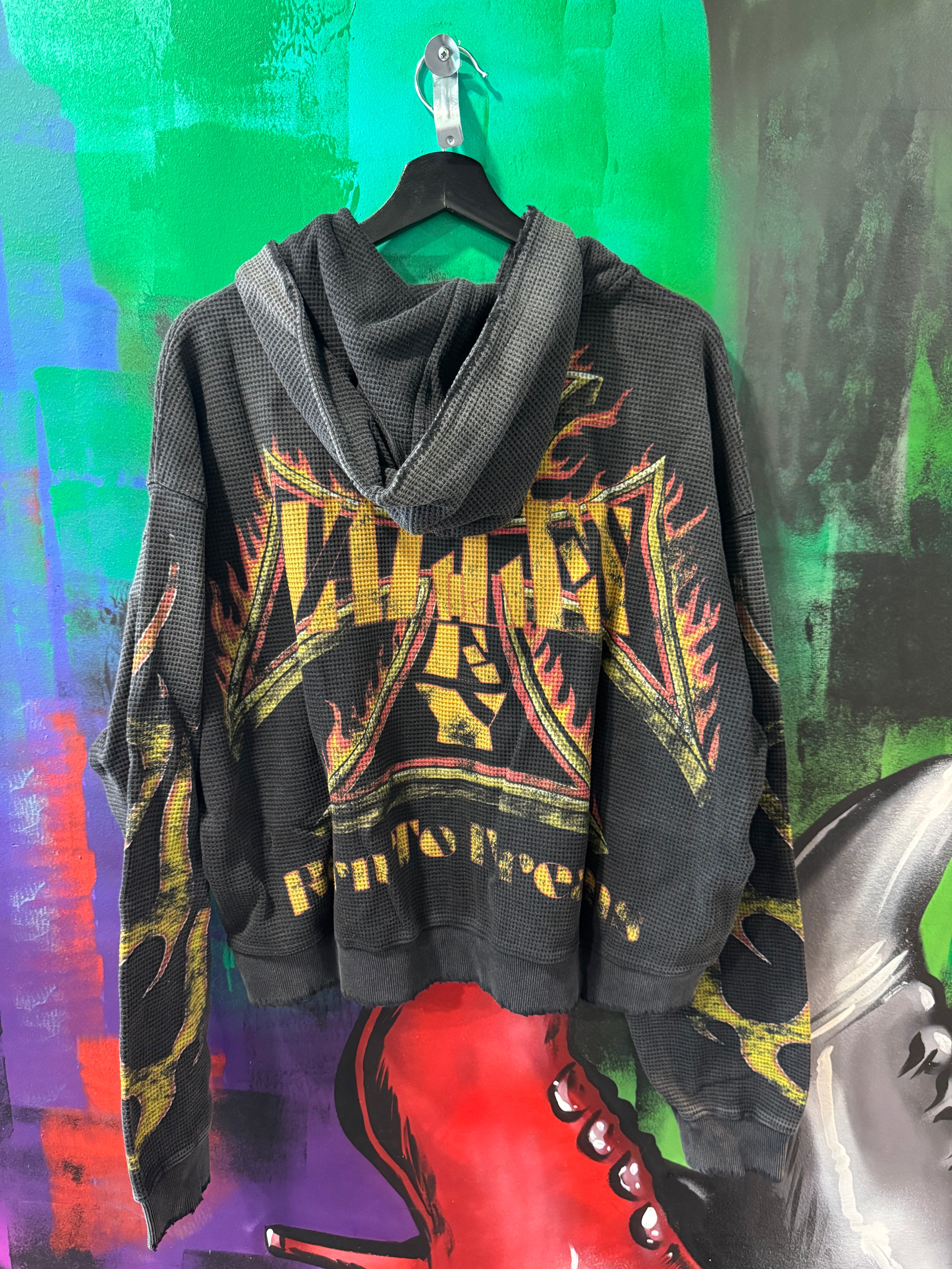 Vale Forever Reborn Black Zip Up Hoodie