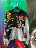 Lost Intricacy Lost America Black Zip Up Hoodie