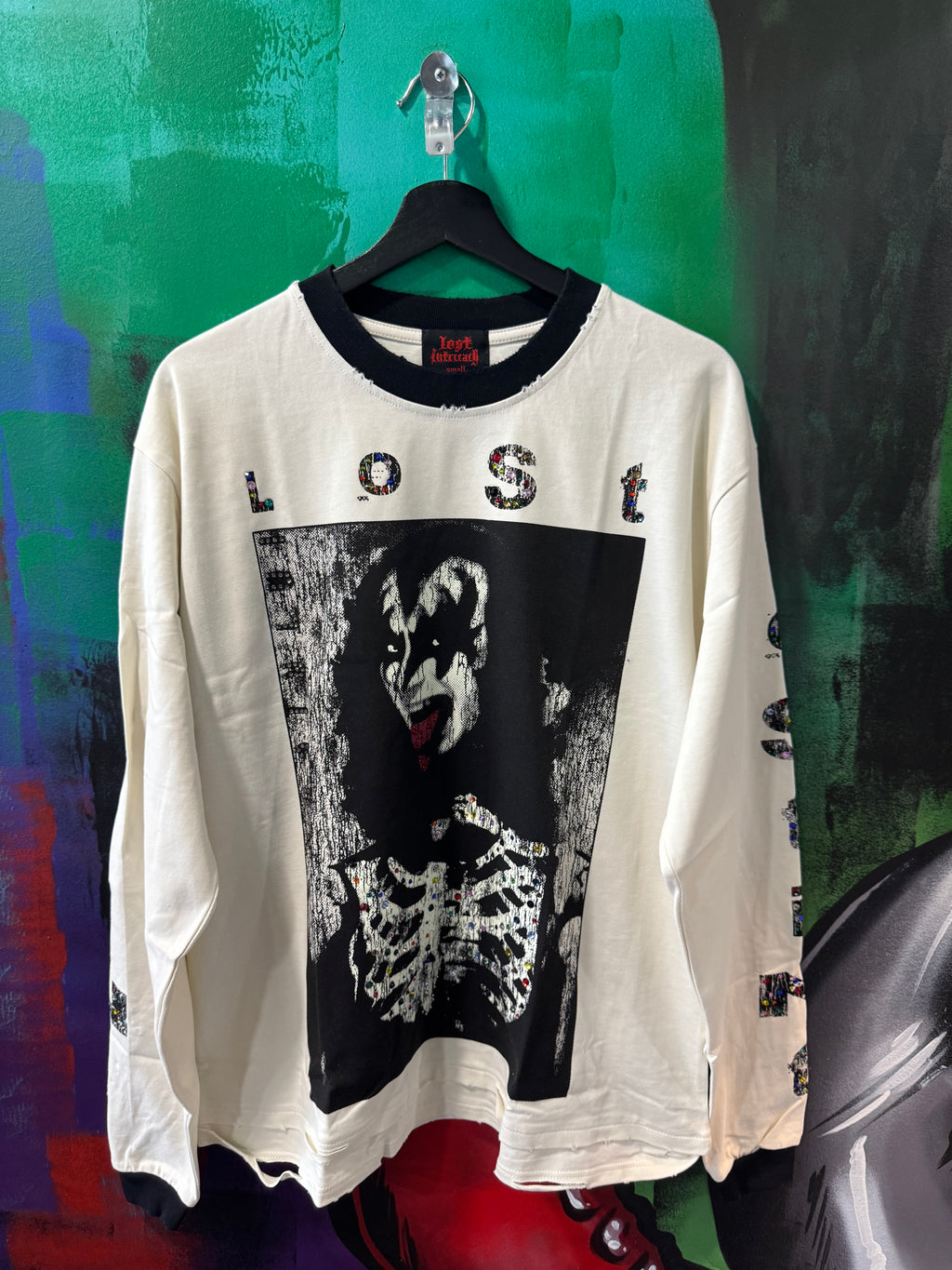 Lost Intricacy White Kiss of Monroe Longsleeve Tee
