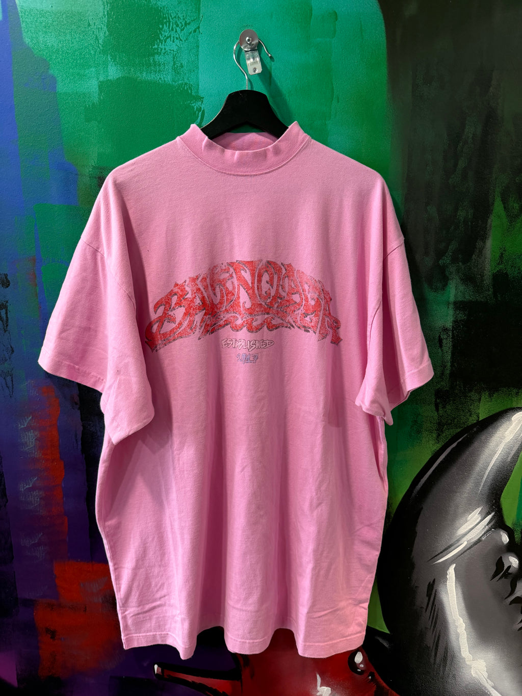 Balenciaga Offshore Pink Tee