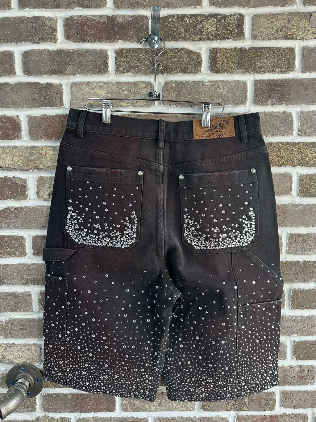 Birth Of Royal Child 20K Diamond Shorts Black