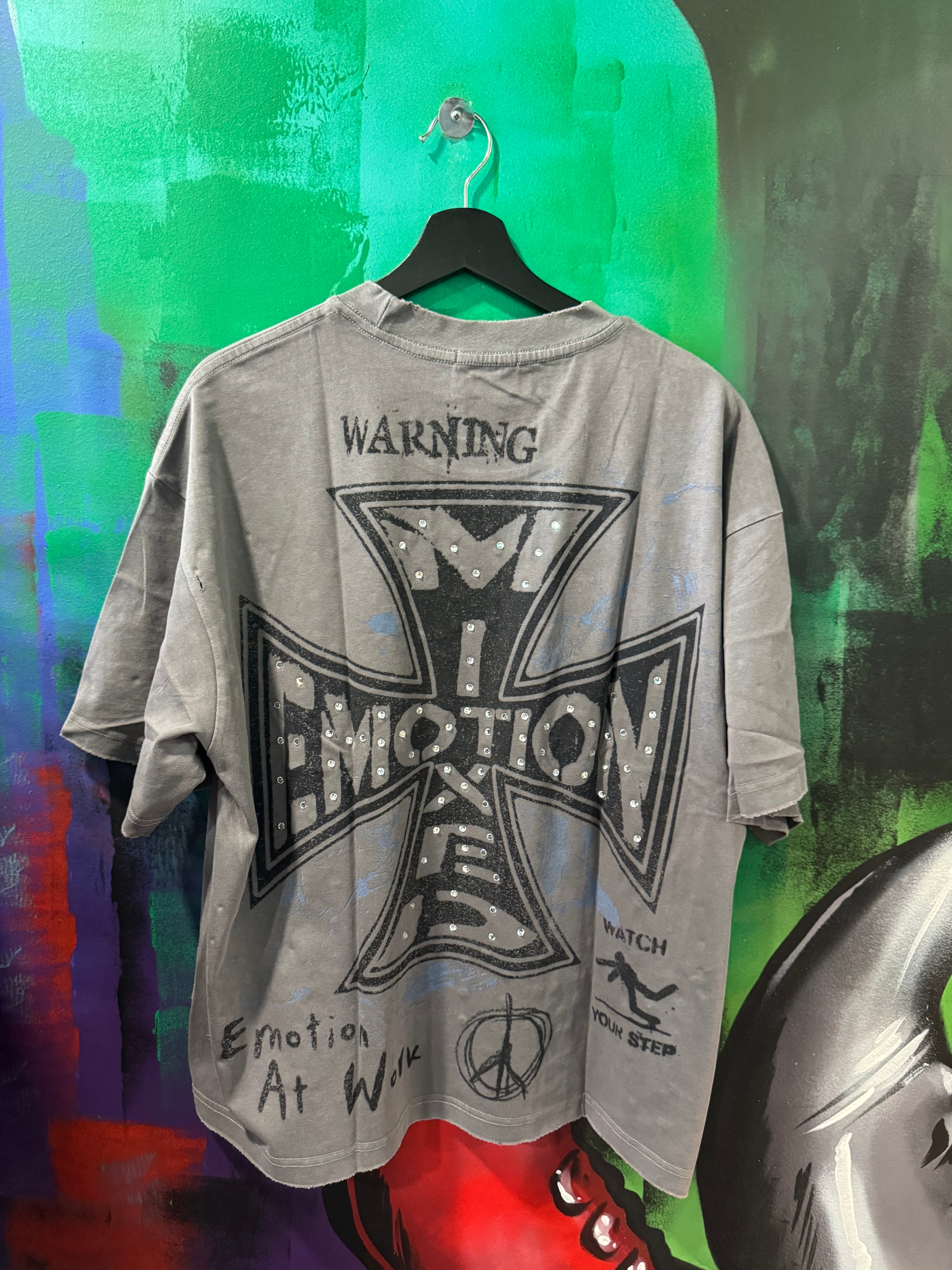 Mixed Emotion Grey Friends Tee