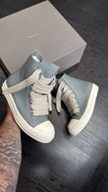 Rick Owens Jumbo Lace Hi Washed Indigo/Milk
