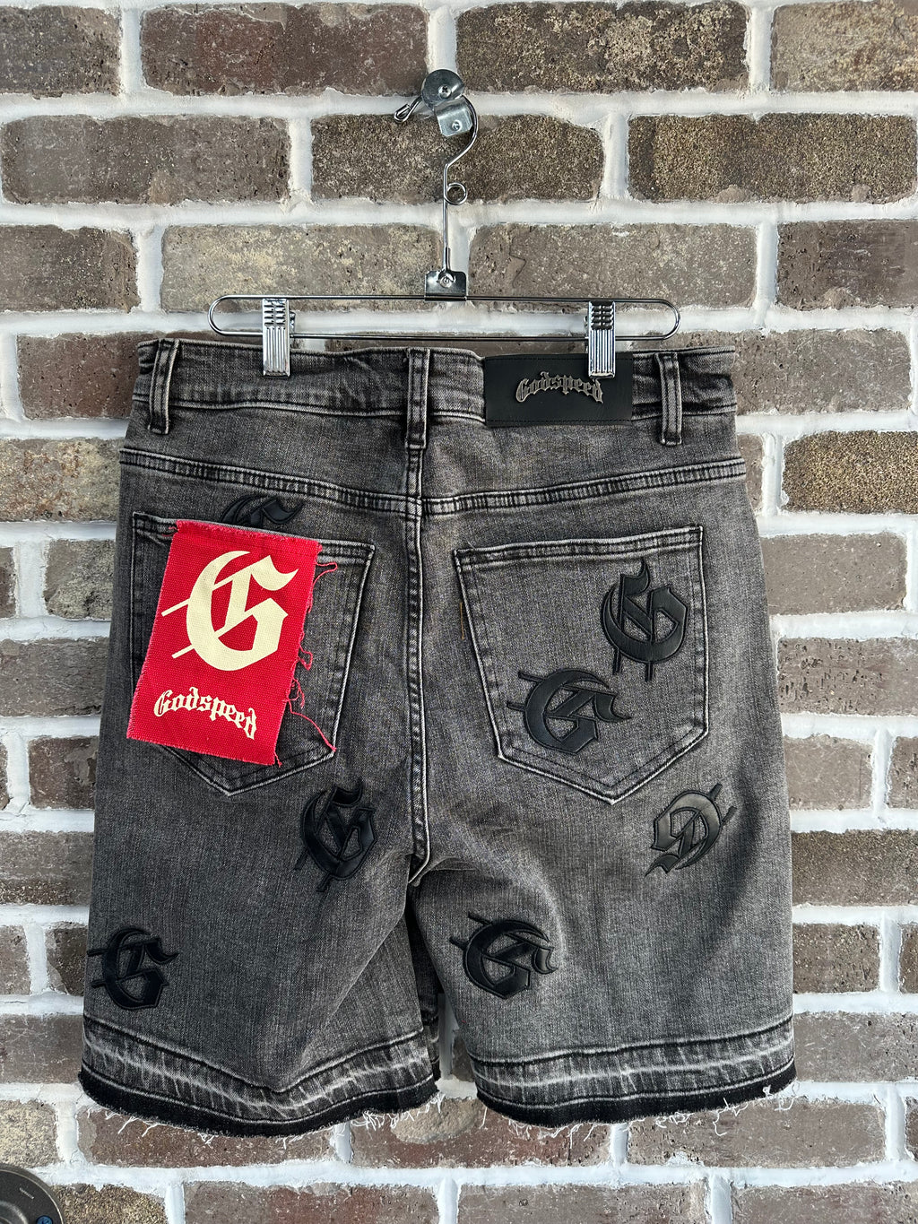 Godspeed Infinity Denim Grey Wash Shorts