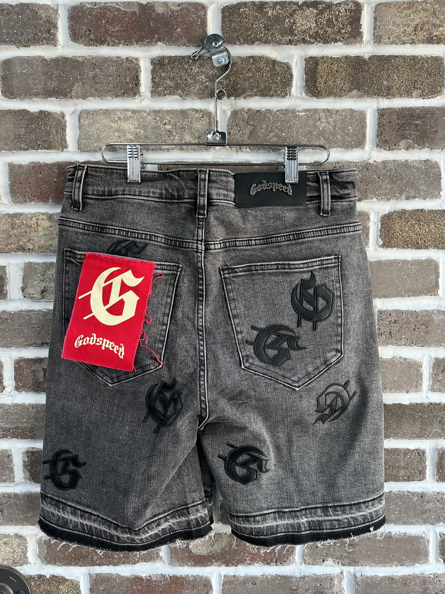 Godspeed Infinity Denim Grey Wash Shorts