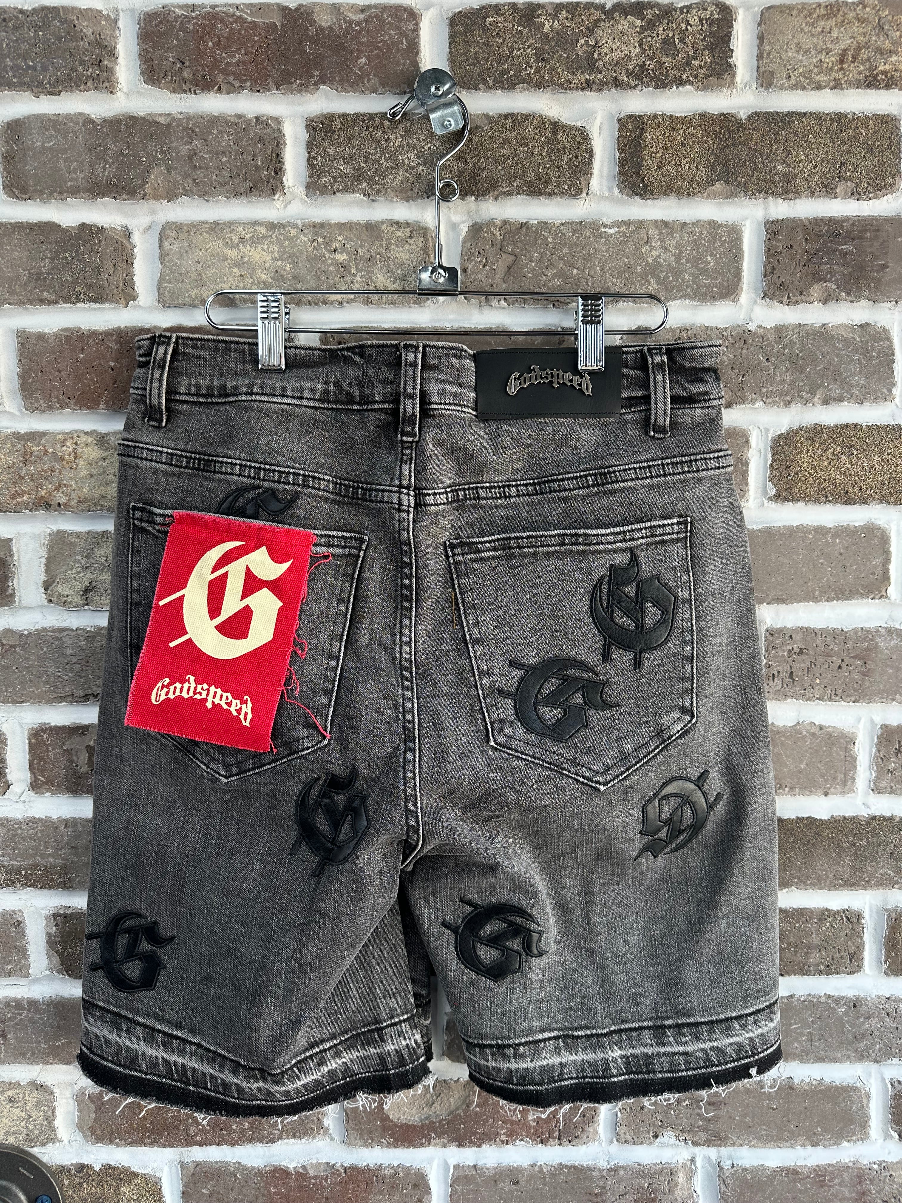 Godspeed Infinity Denim Grey Wash Shorts