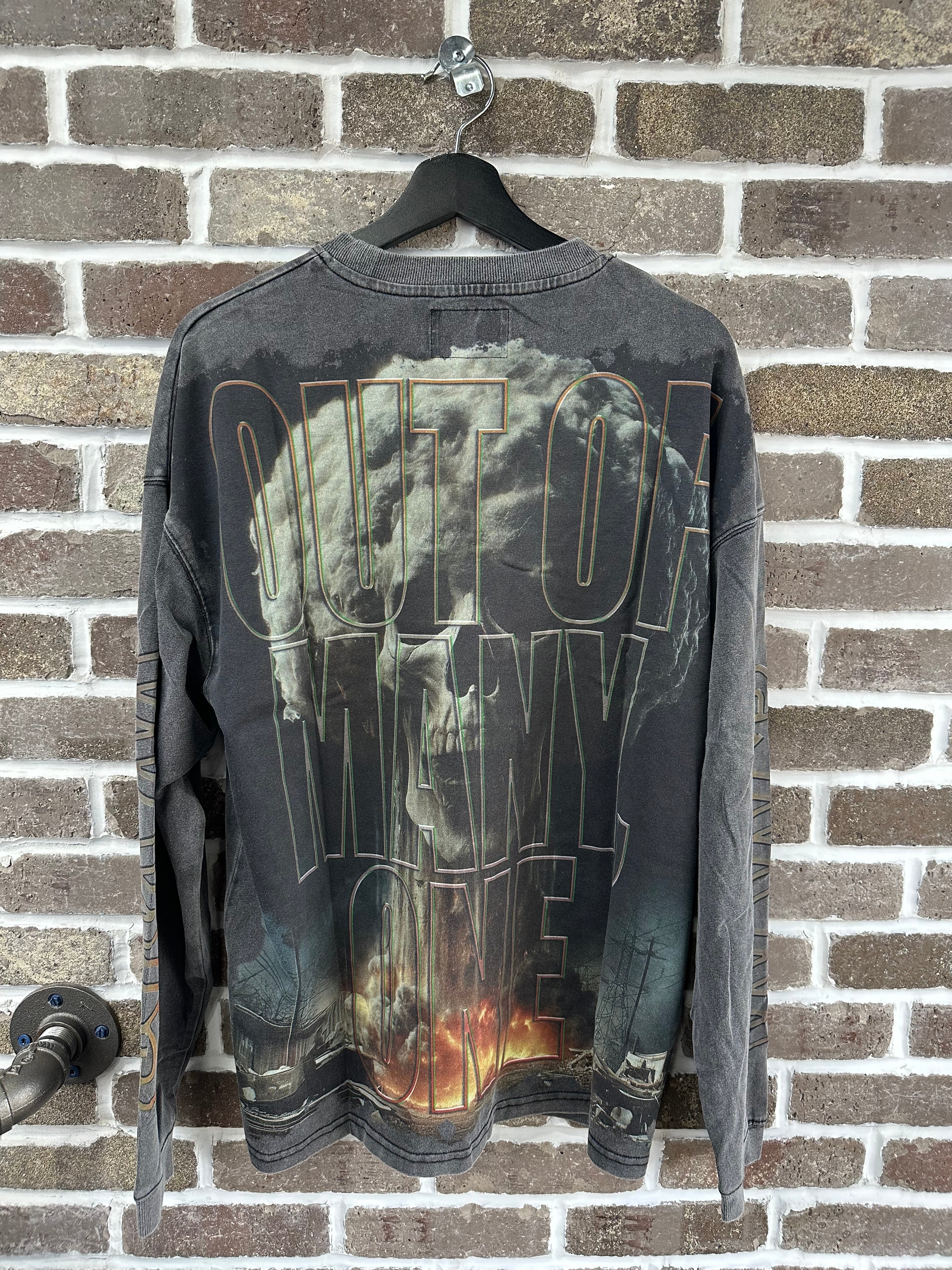 Godspeed "Code Red" Grey Wash Tee