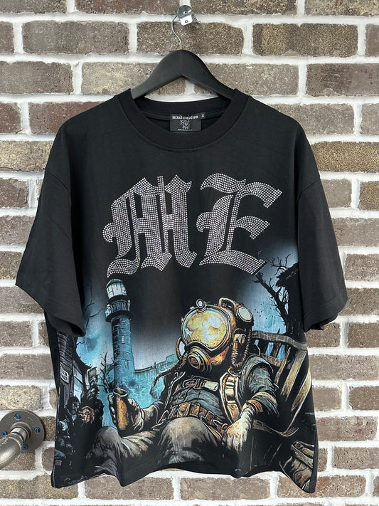 Mixed Emotion Astronaut Rhinestone Tee