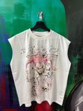 Floor914 Jester White Sleeveless