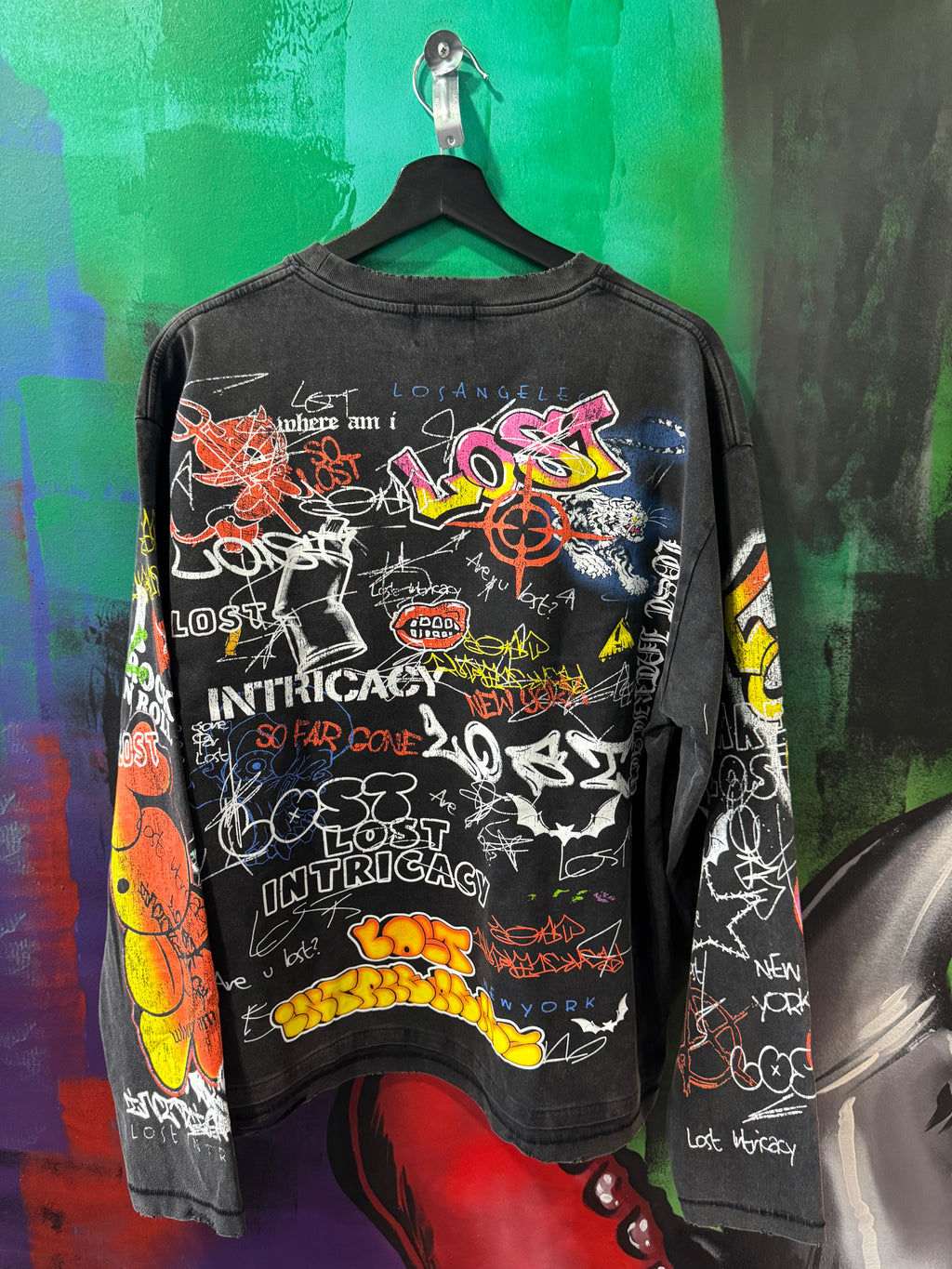 Lost Intricacy Still Looking Black Longsleeve Tee