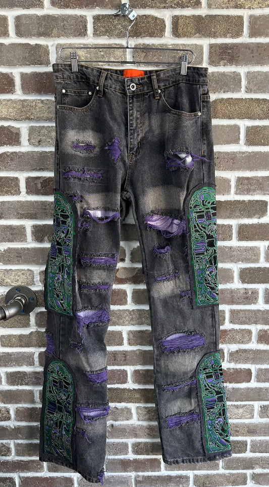 Who Decides War Coal Velet Fushion Jeans