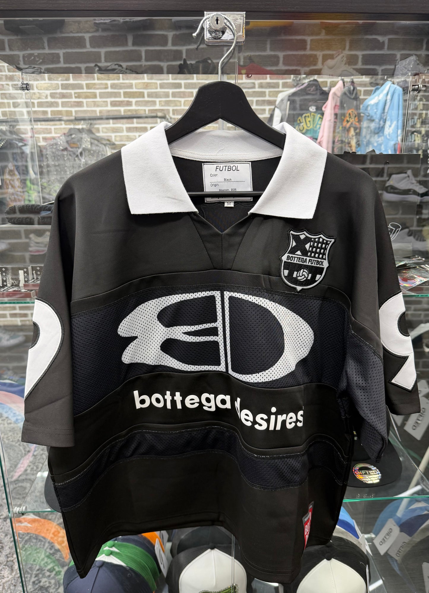 Bottega Desires Futbol Black Jersey