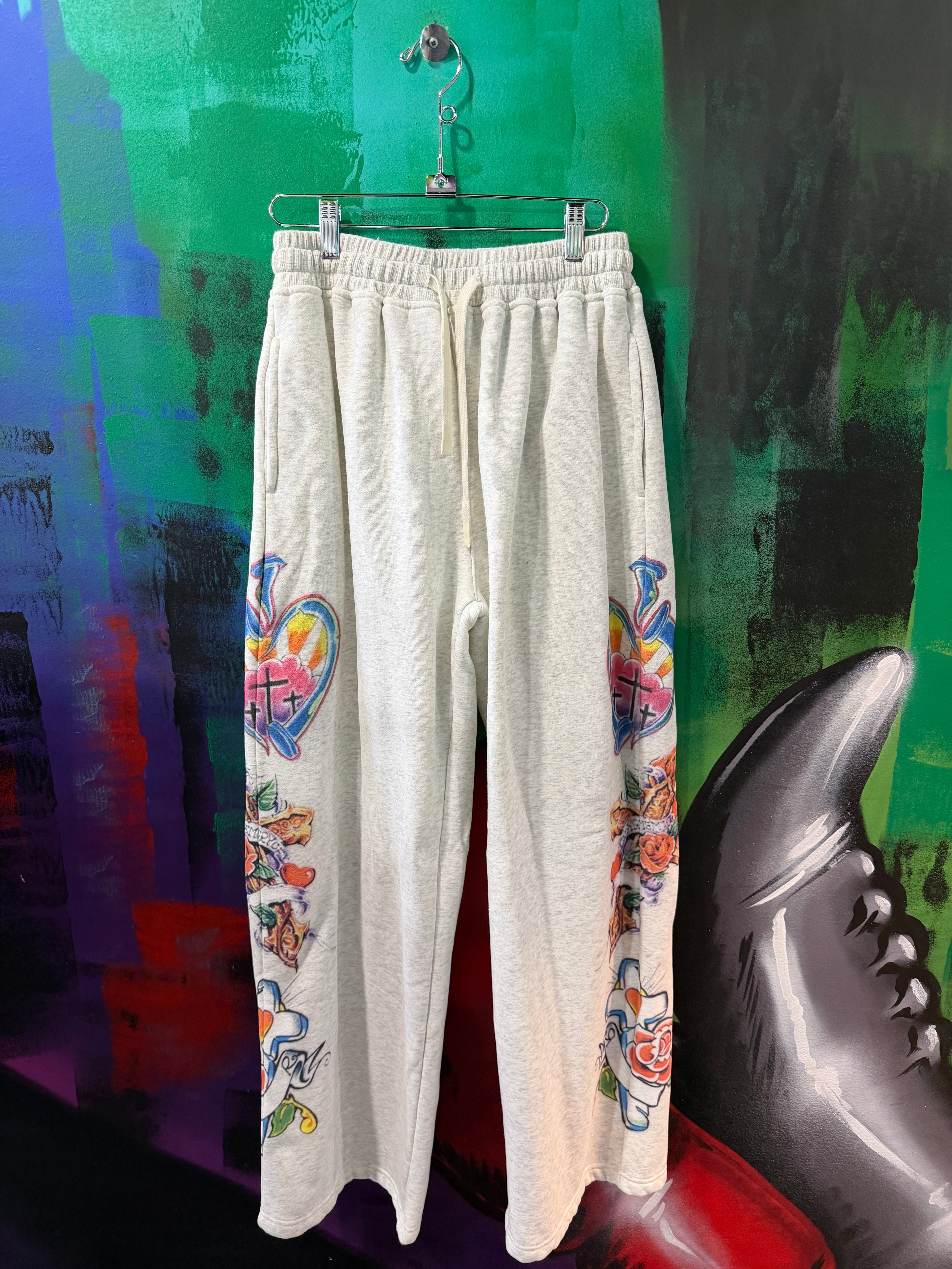 We Are Righteous Risen King Grey Sweatpants