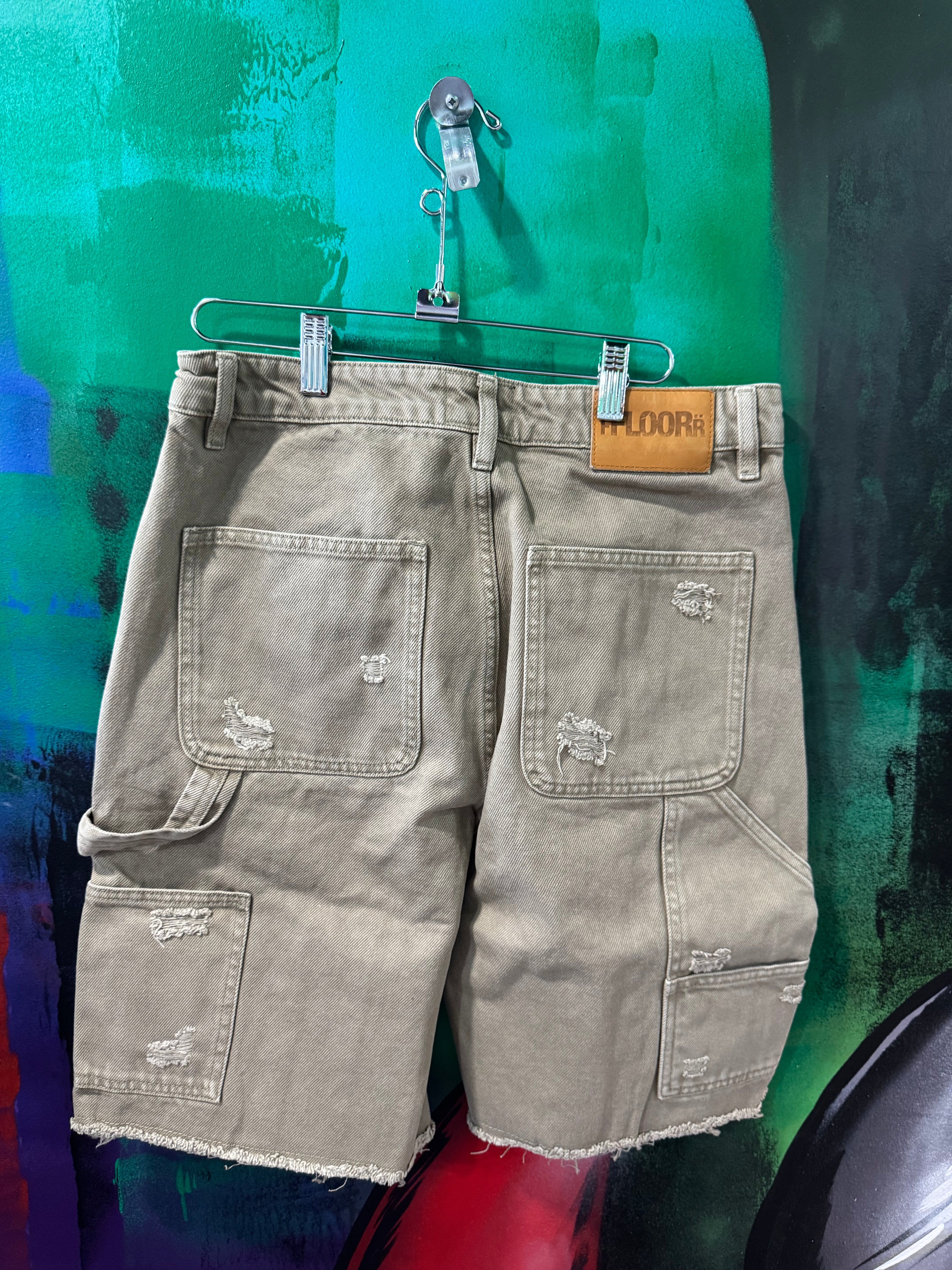 Floor914 Tanwash Workman Jorts