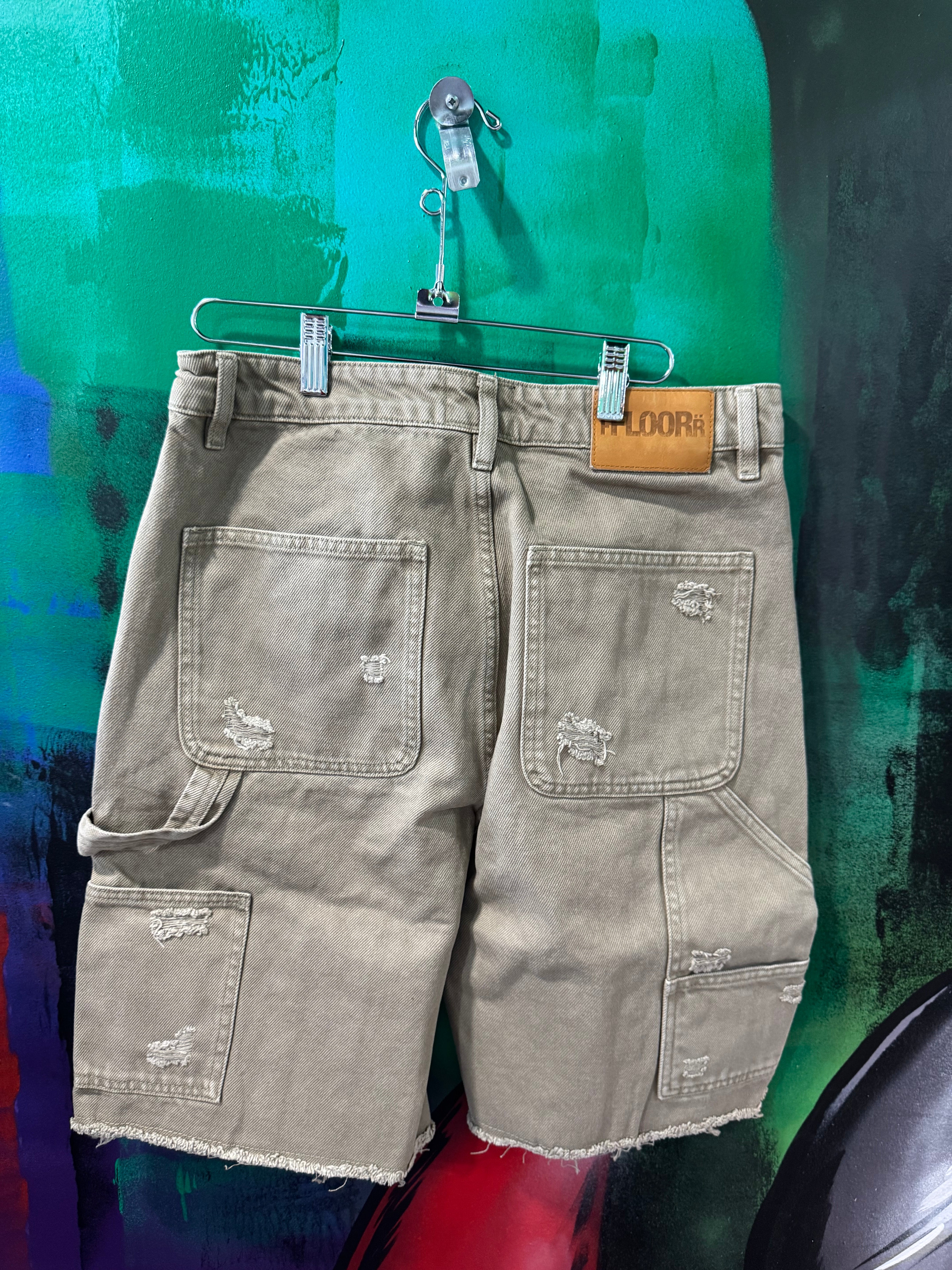 Floor914 Tanwash Workman Jorts