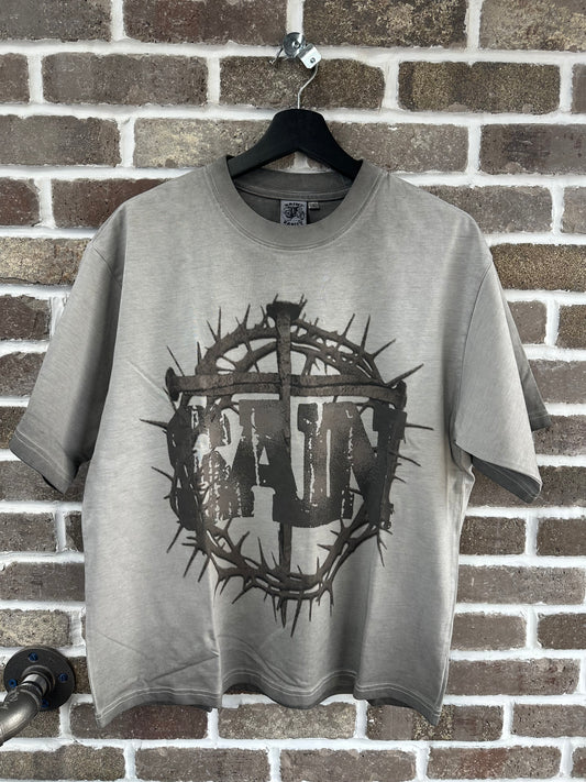 Saint Vanity Cross White Tee