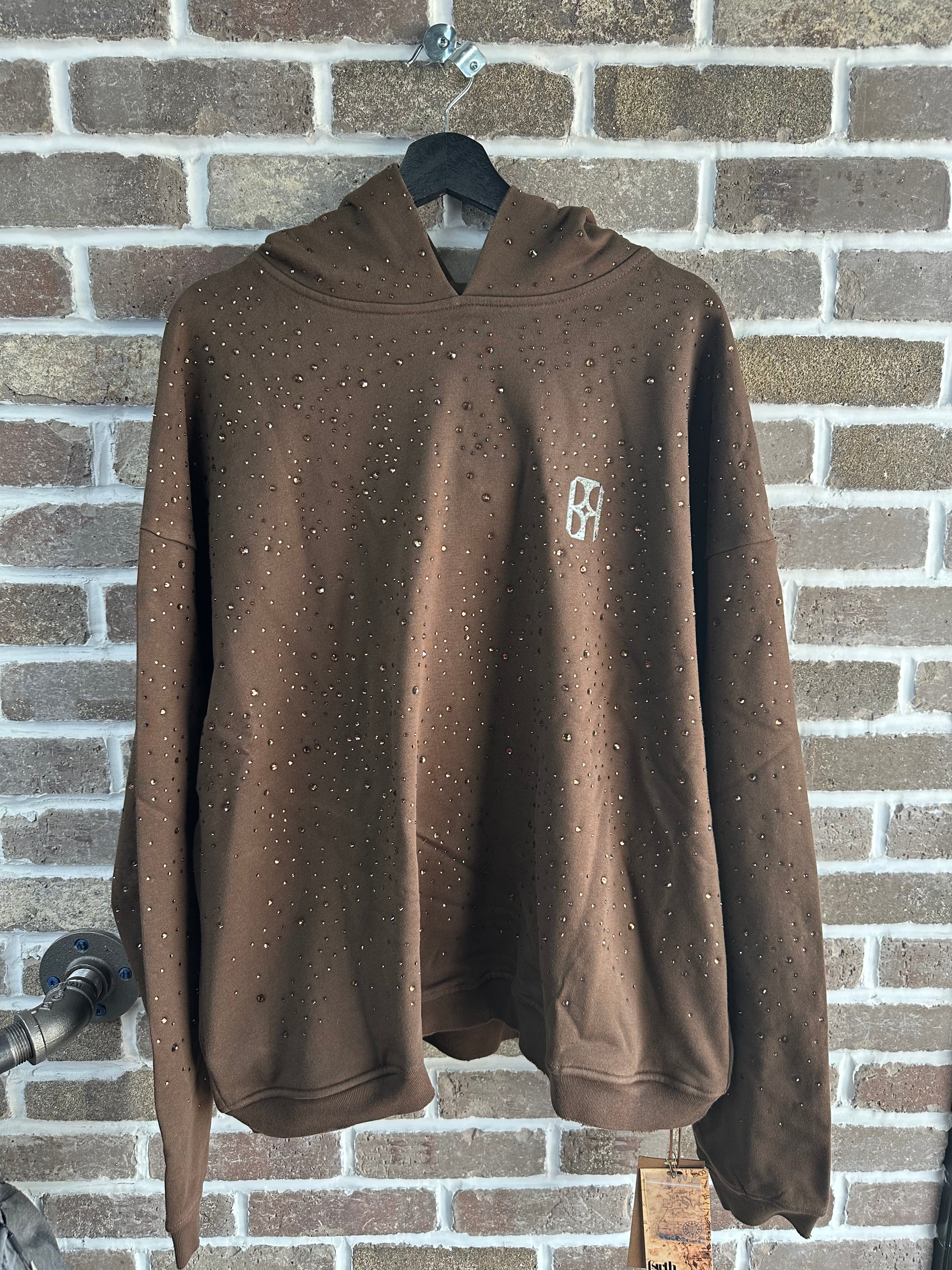 Birth Of Royal Child Brown 20K Diamond Hoodie