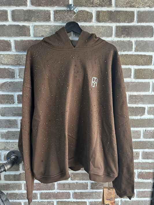 Birth Of Royal Child Brown 20K Diamond Hoodie