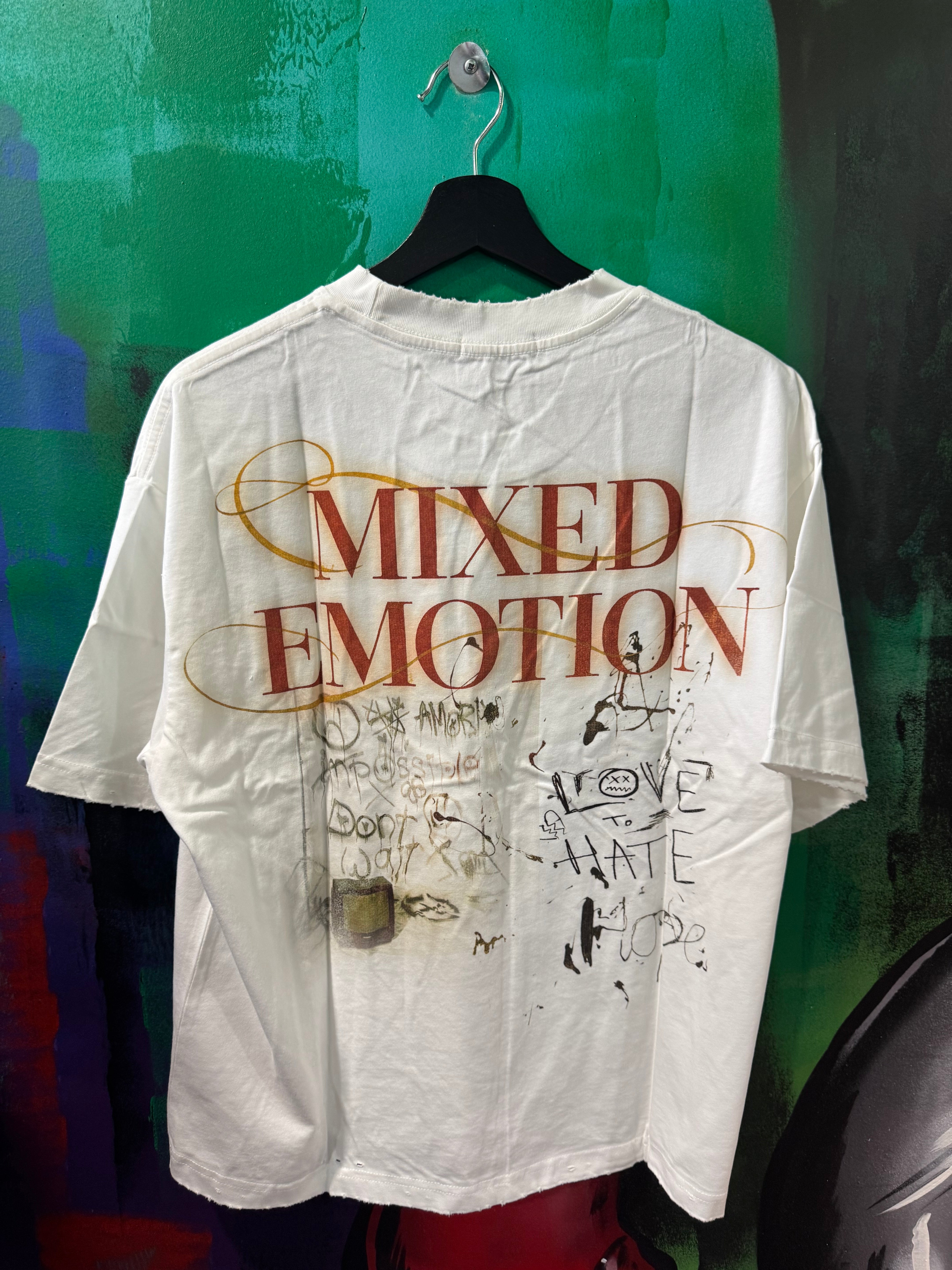Mixed Emotion White Deja Vu Tee