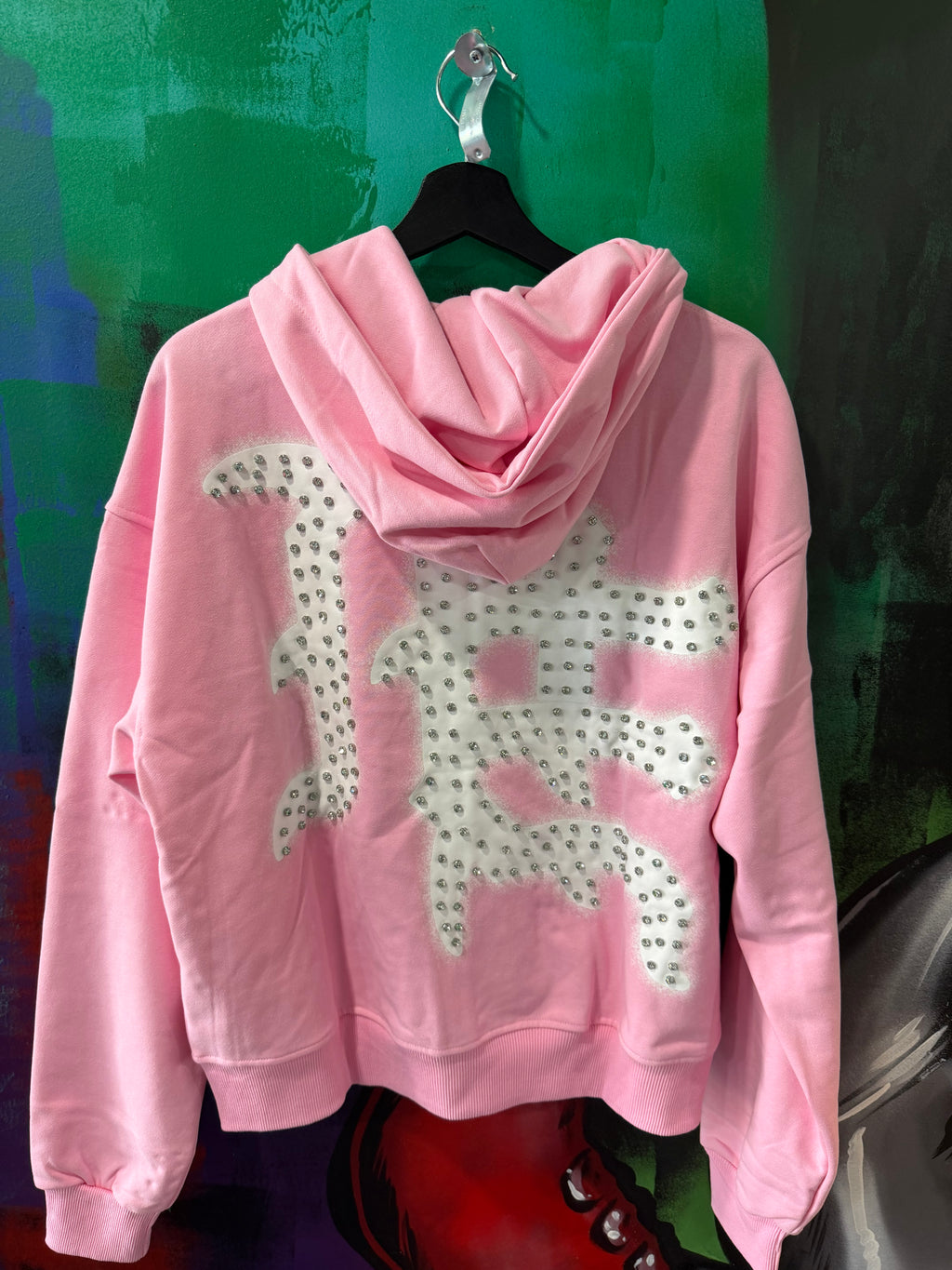 Mixed Emotion Pink End Hoodie