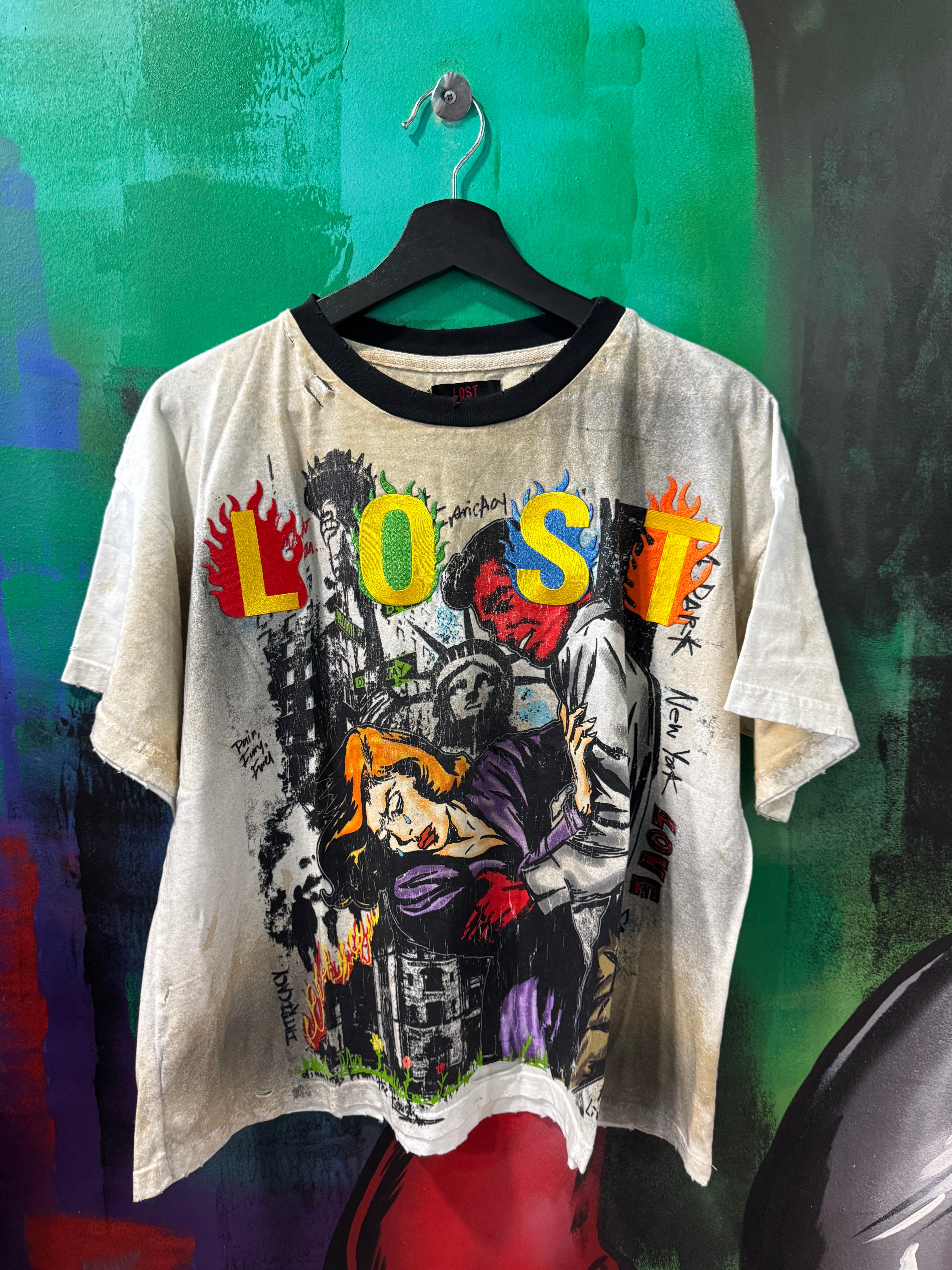 Lost Intricacy "You Lost Me" White Tee