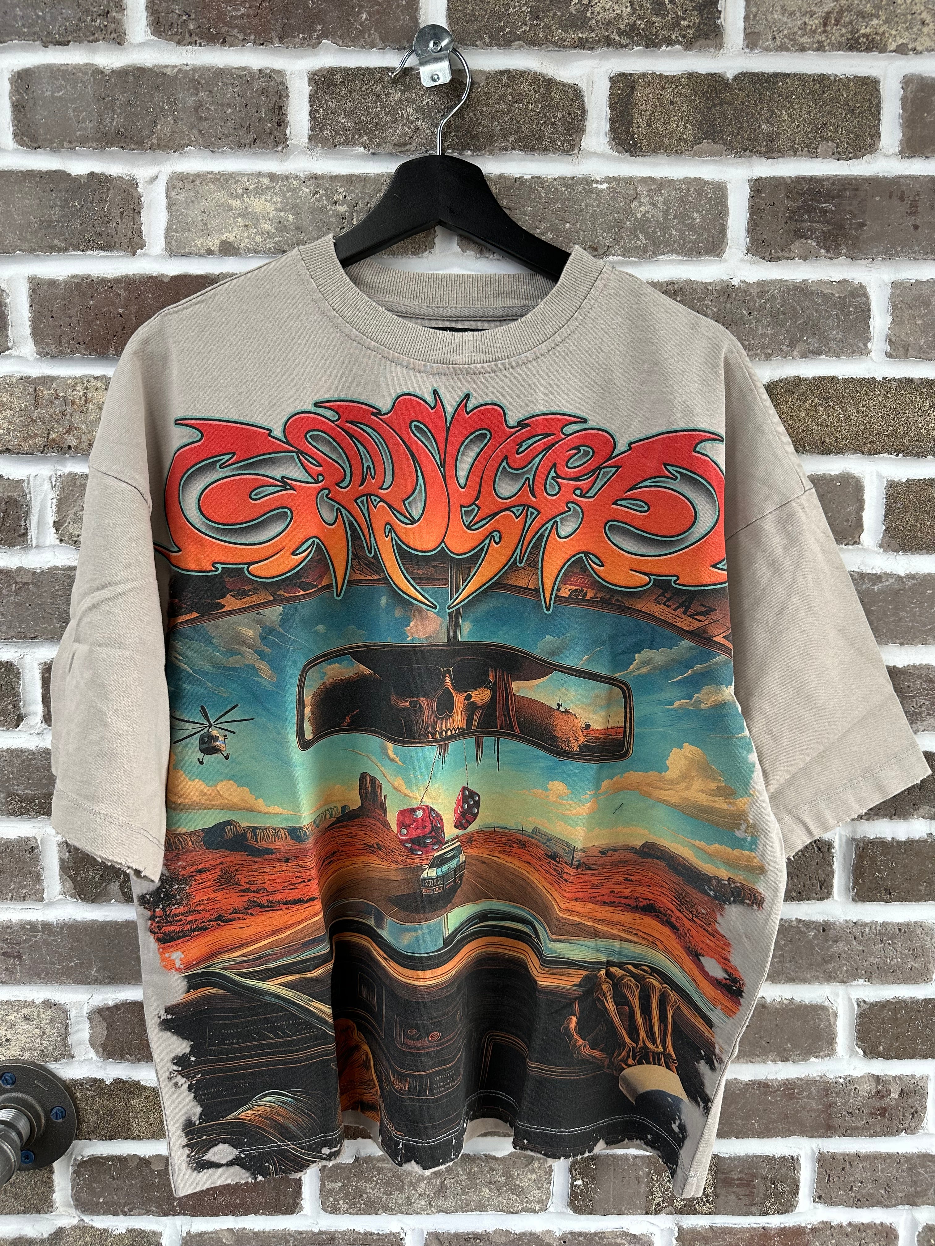 Godspeed On The Run Stone Tee