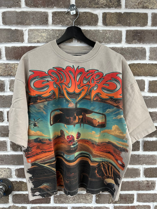 Godspeed On The Run Stone Tee