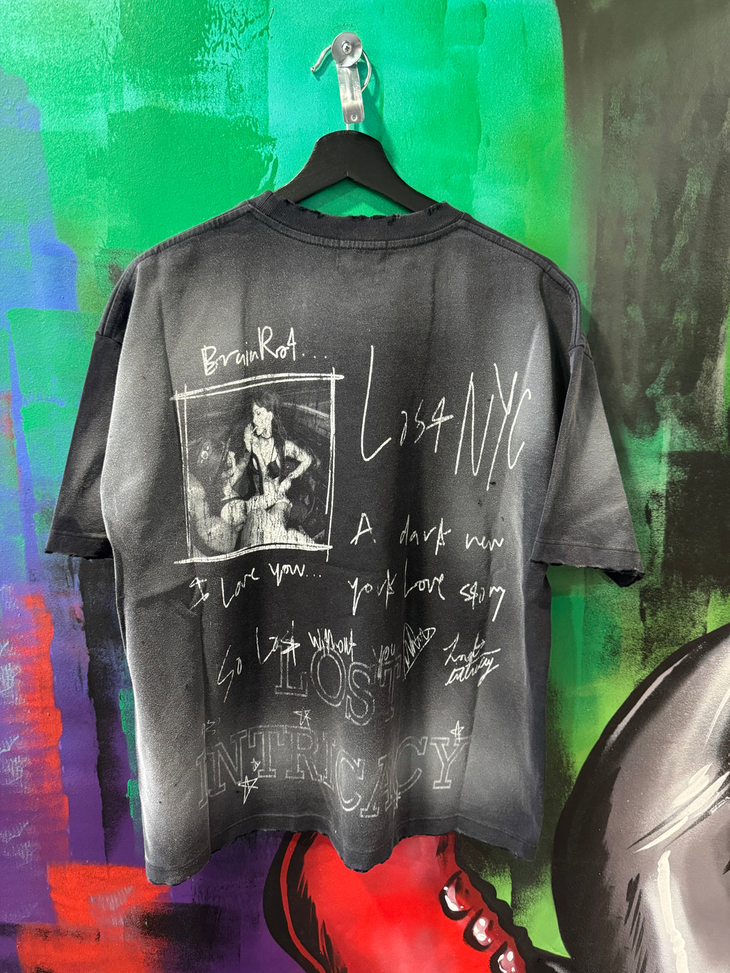 Lost Intricacy Brain Rot Black Tee