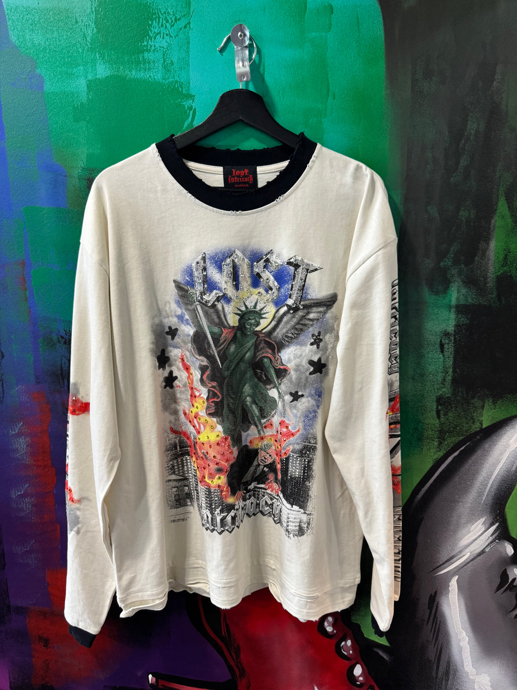 Lost Intricacy Retribution White Longsleeve Tee