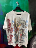 Vale Forever Bling Dog Of War White Tee