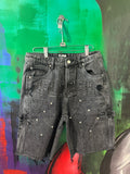 Floor914 Black Wash Workman Jorts