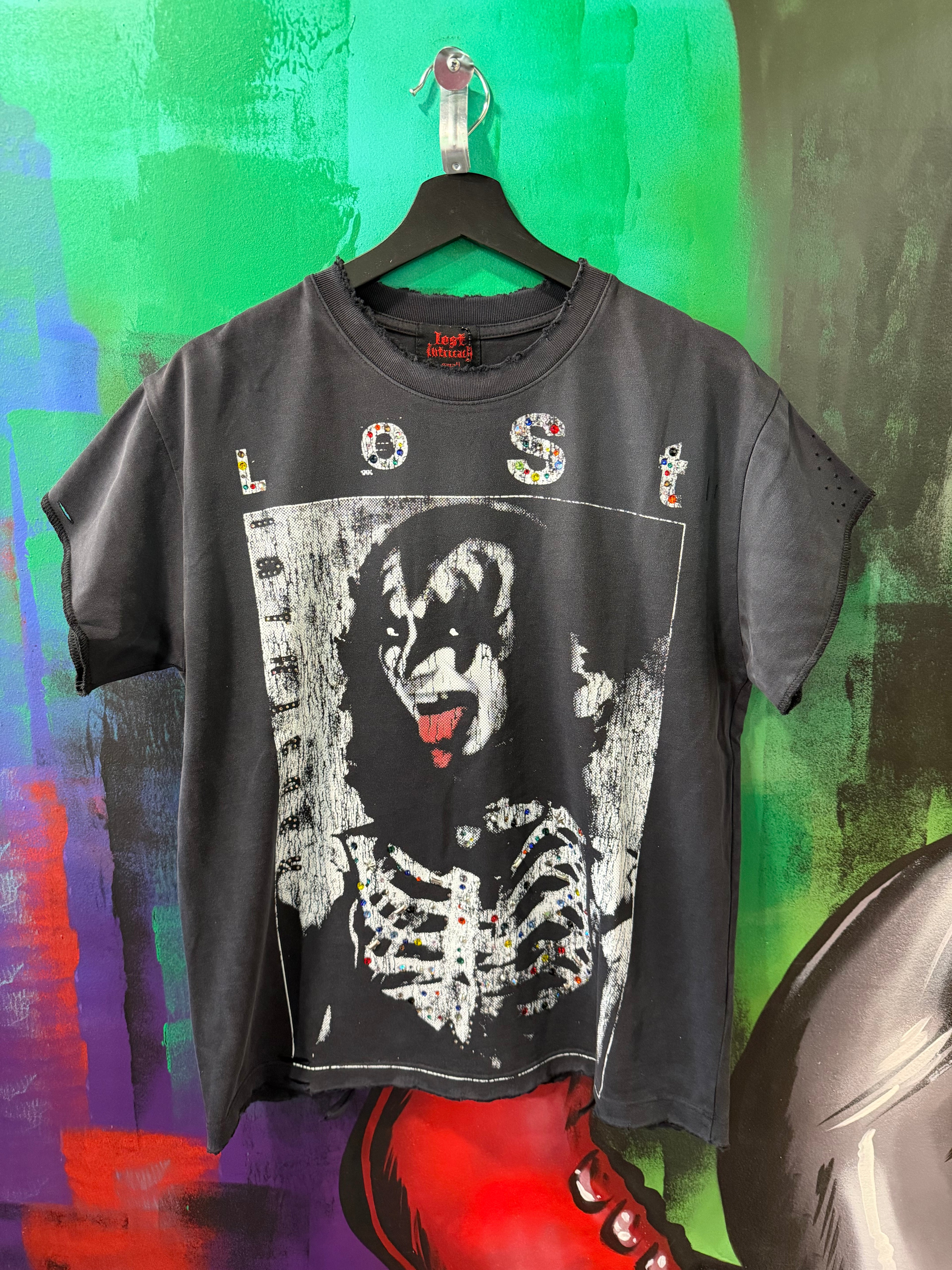 Lost Intricacy Kiss Of Monroe Black Tee