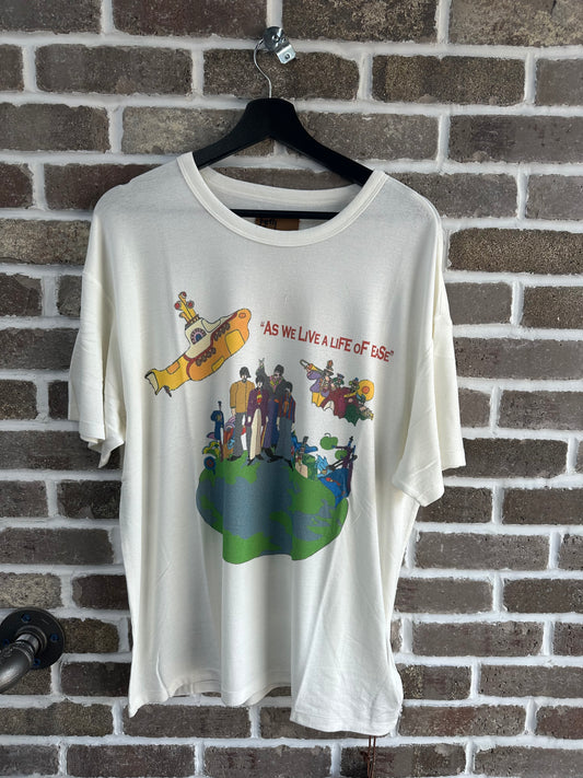 Birth Of Royal Child The Beatles Tee White