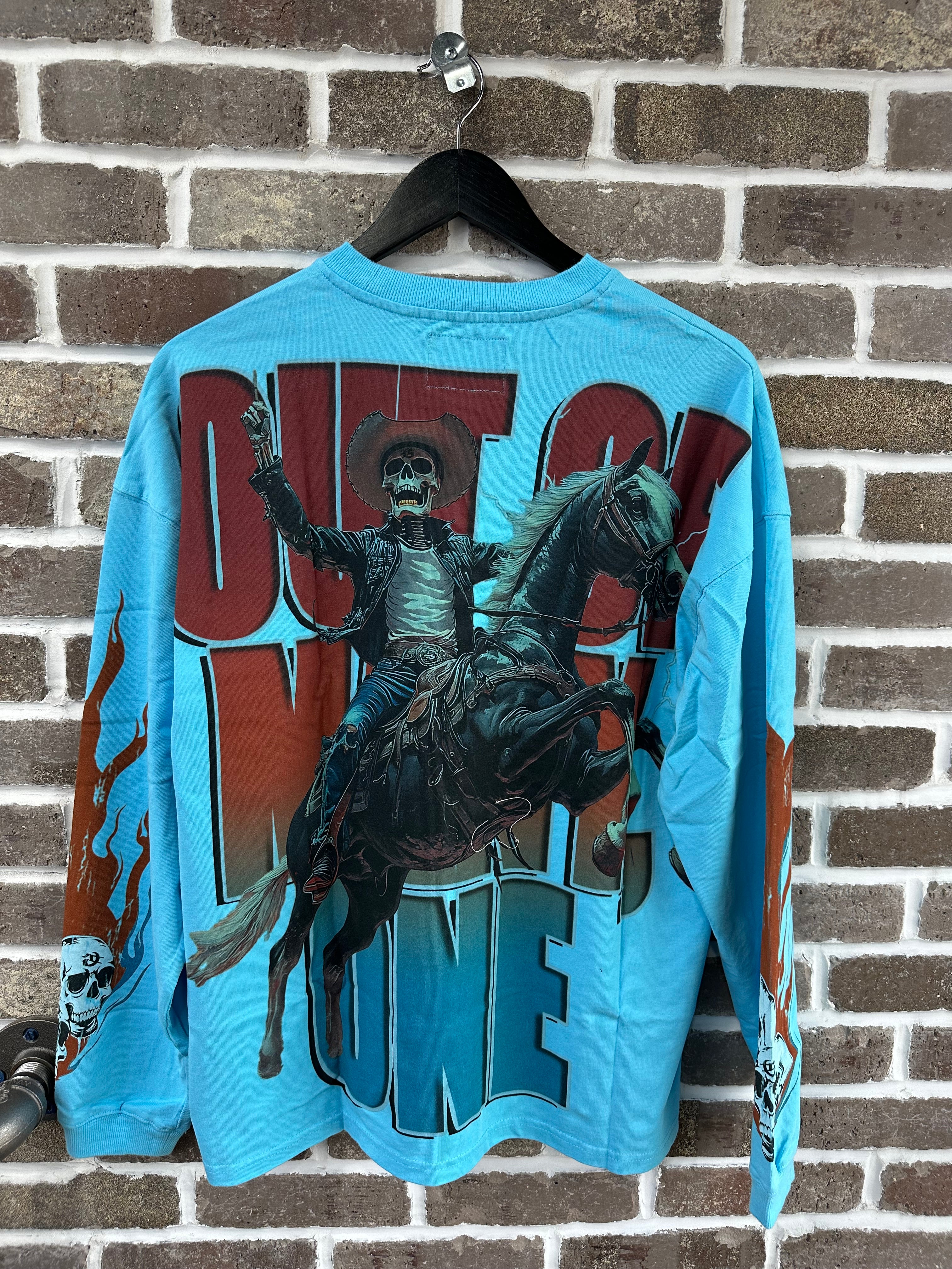 Godspeed "Best Western" Baby Blue Tee