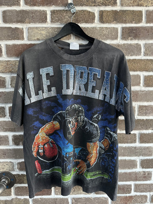Vale Forever Gridiron Bling Tee Black