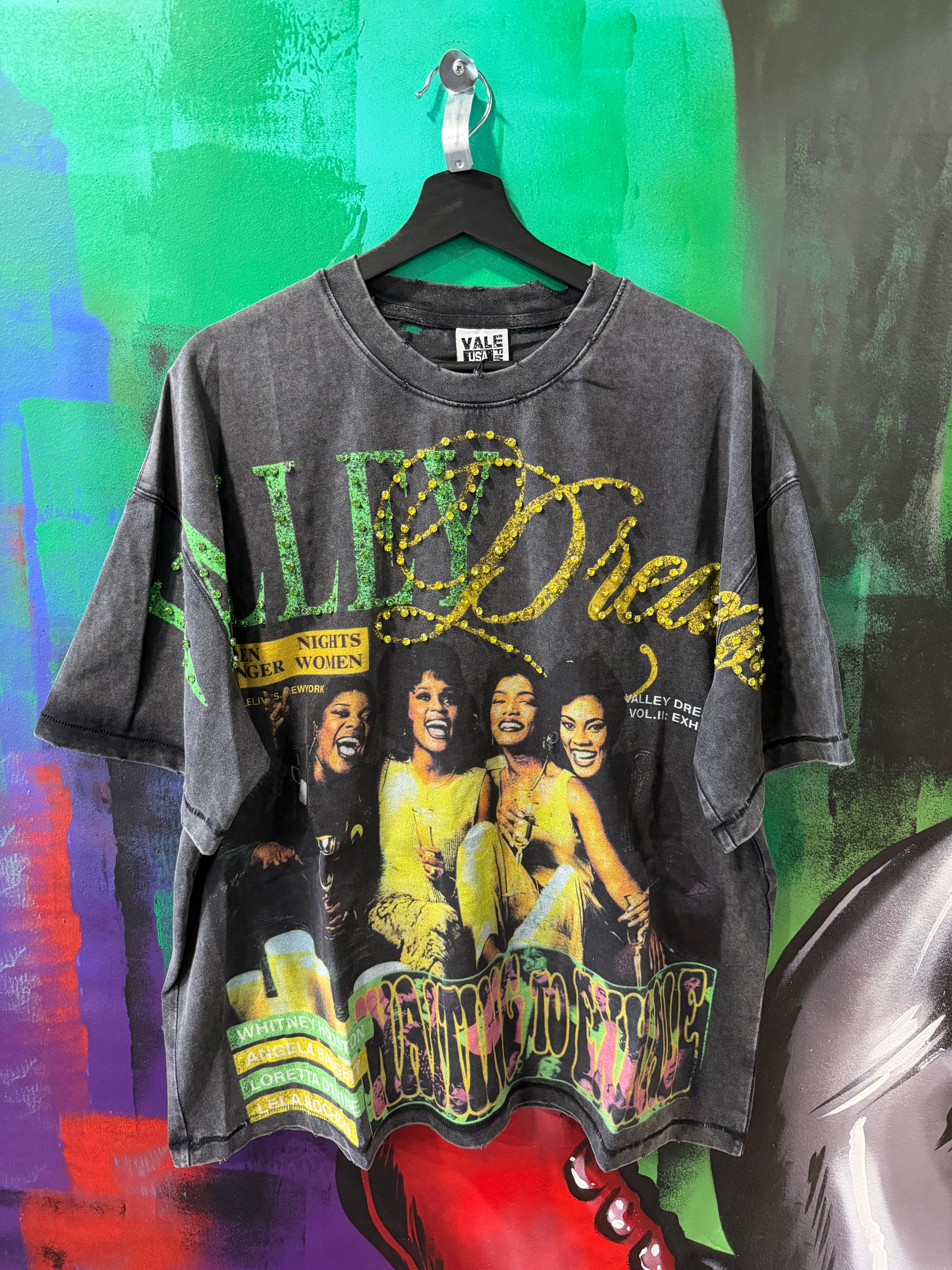 Vale Forever Xhale Bling Black Tee