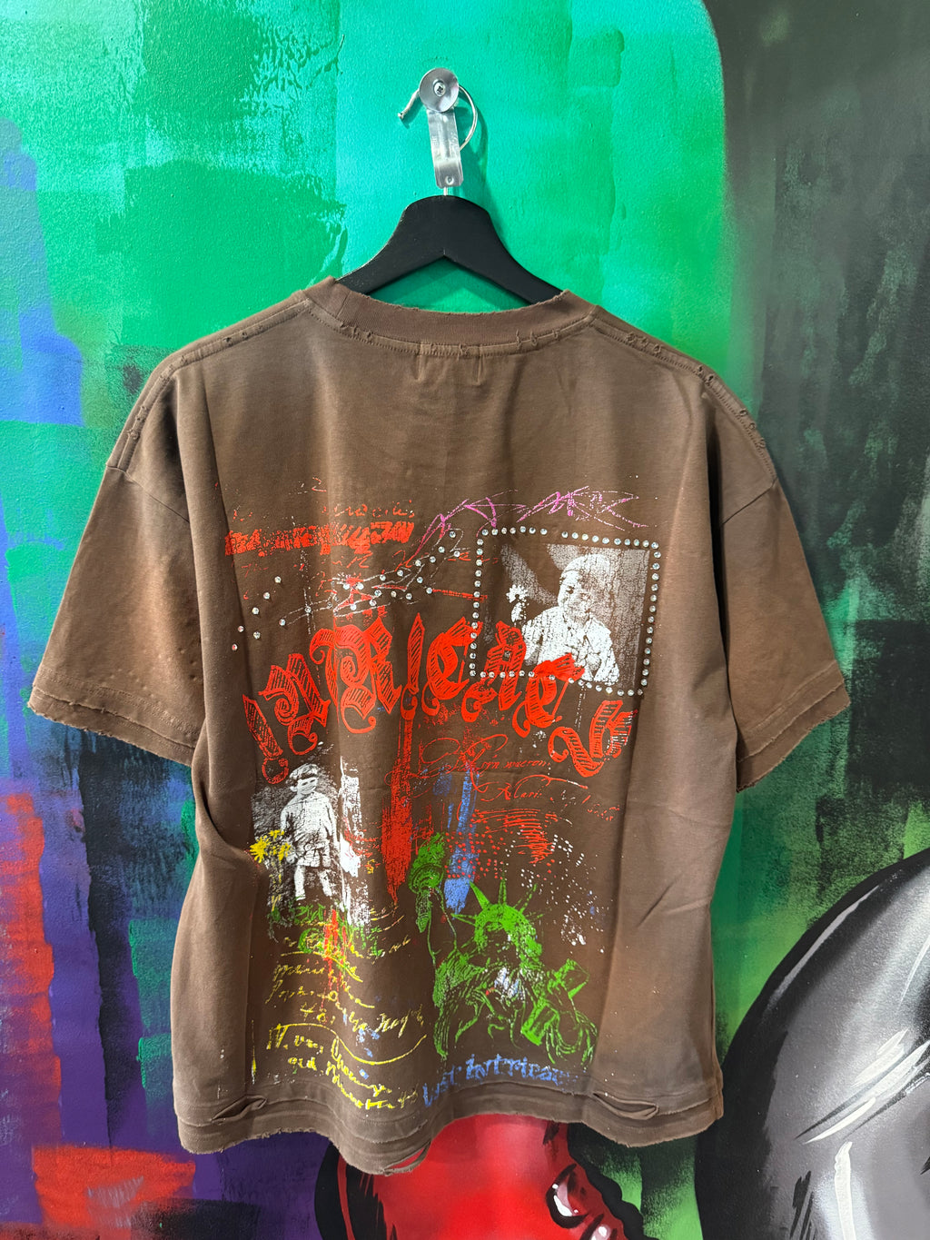 Lost Intricacy Decay Archive Brown Tee