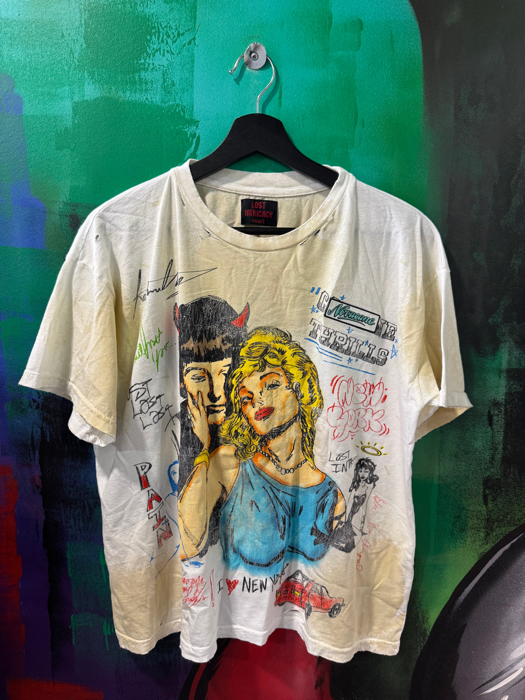 Lost Intricacy "Please Trust Me" White Tee