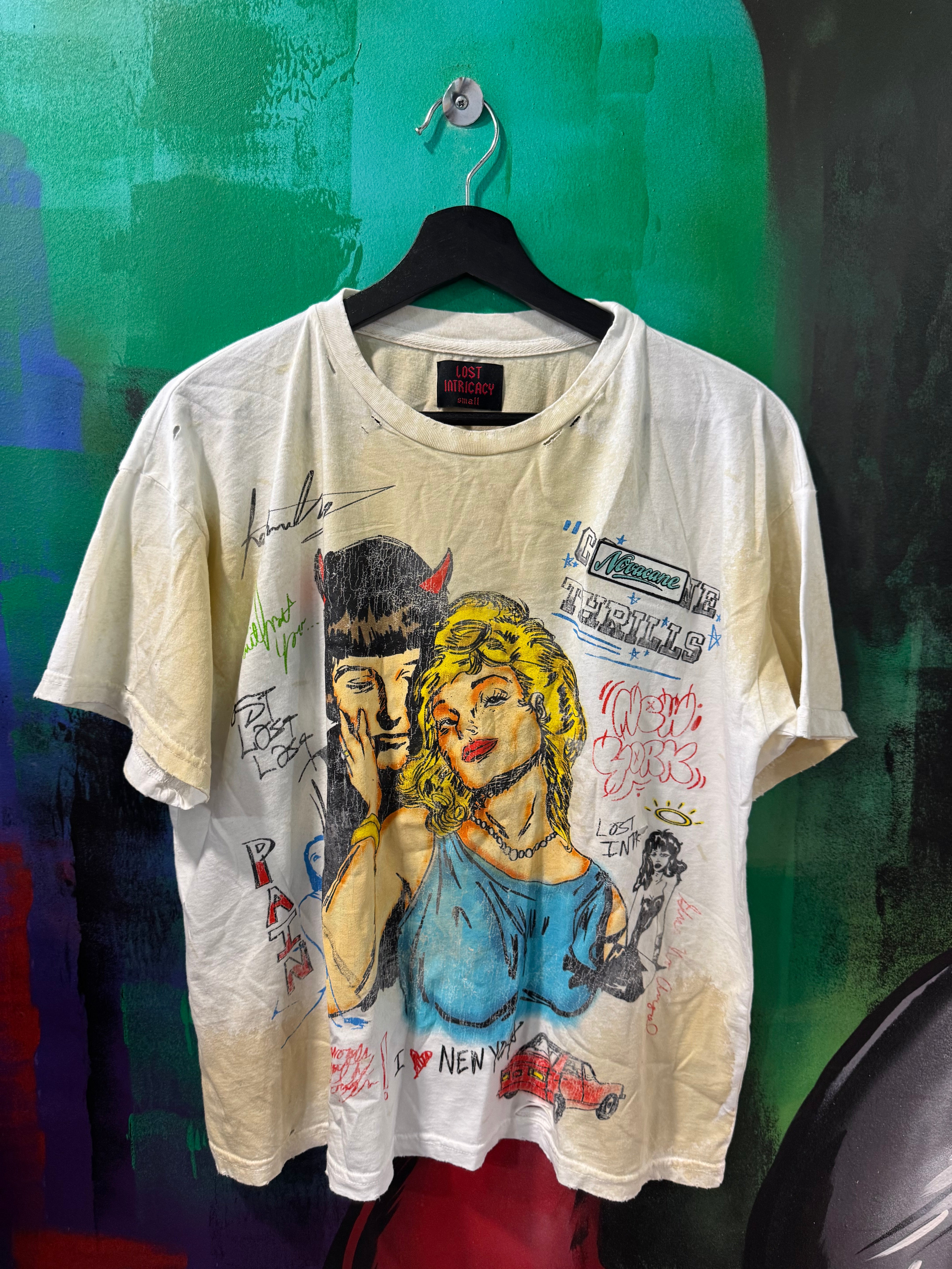 Lost Intricacy "Please Trust Me" White Tee