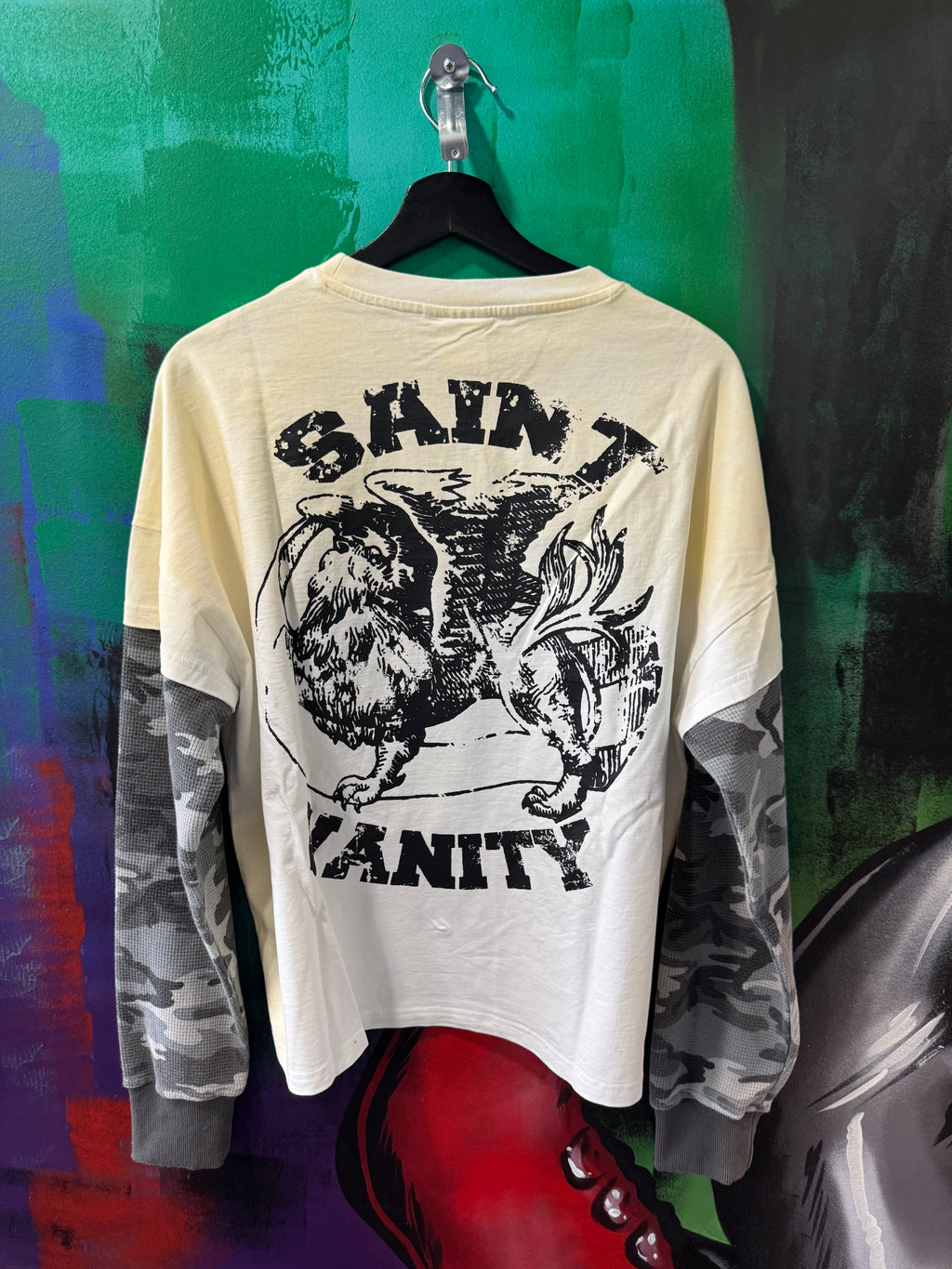 Saint Vanity Smoke Camo White Thermal