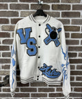 Vale Forever Varsity Jacket Ice Grey