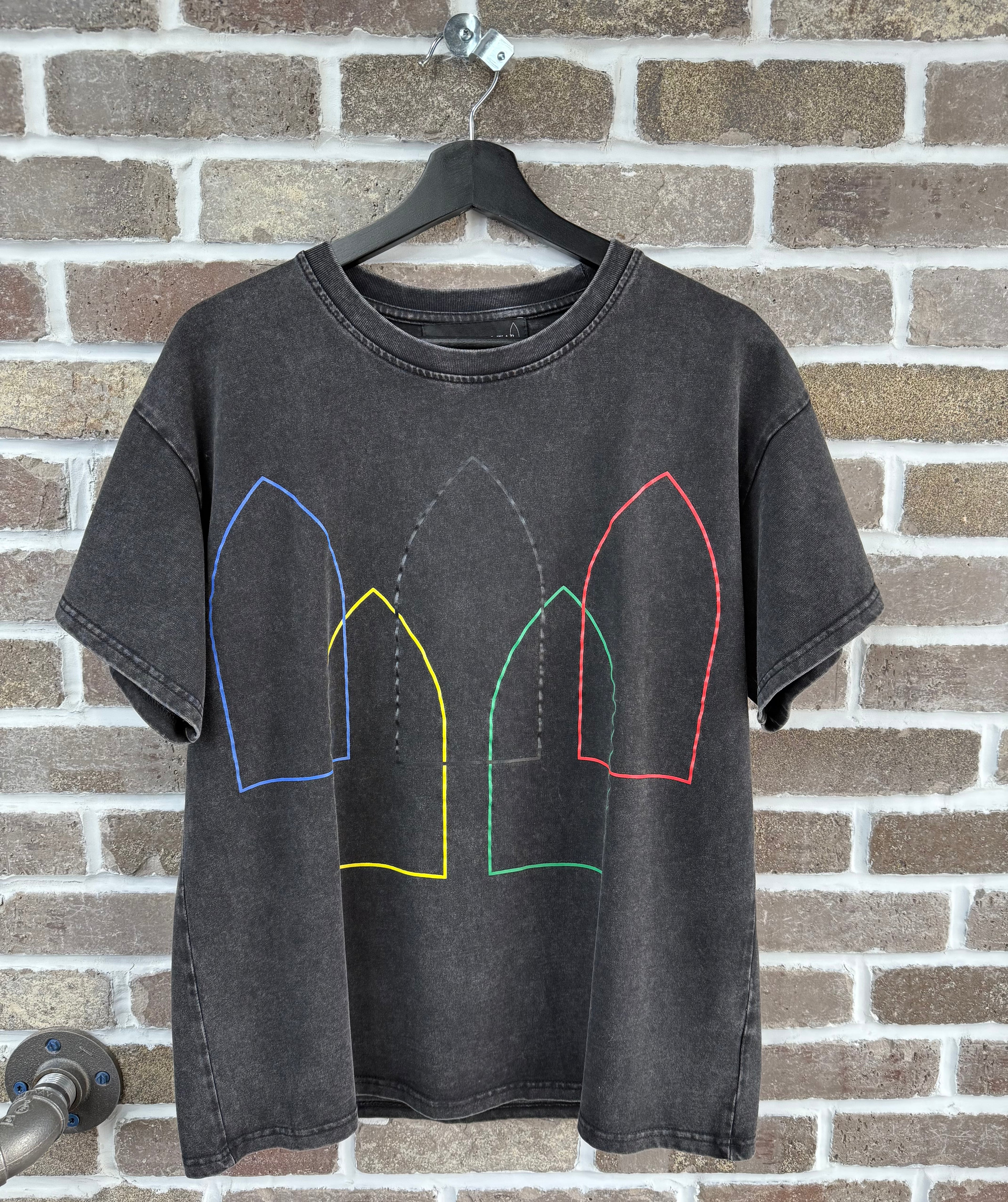 Who Decides War Interwoven Short Sleeve Black